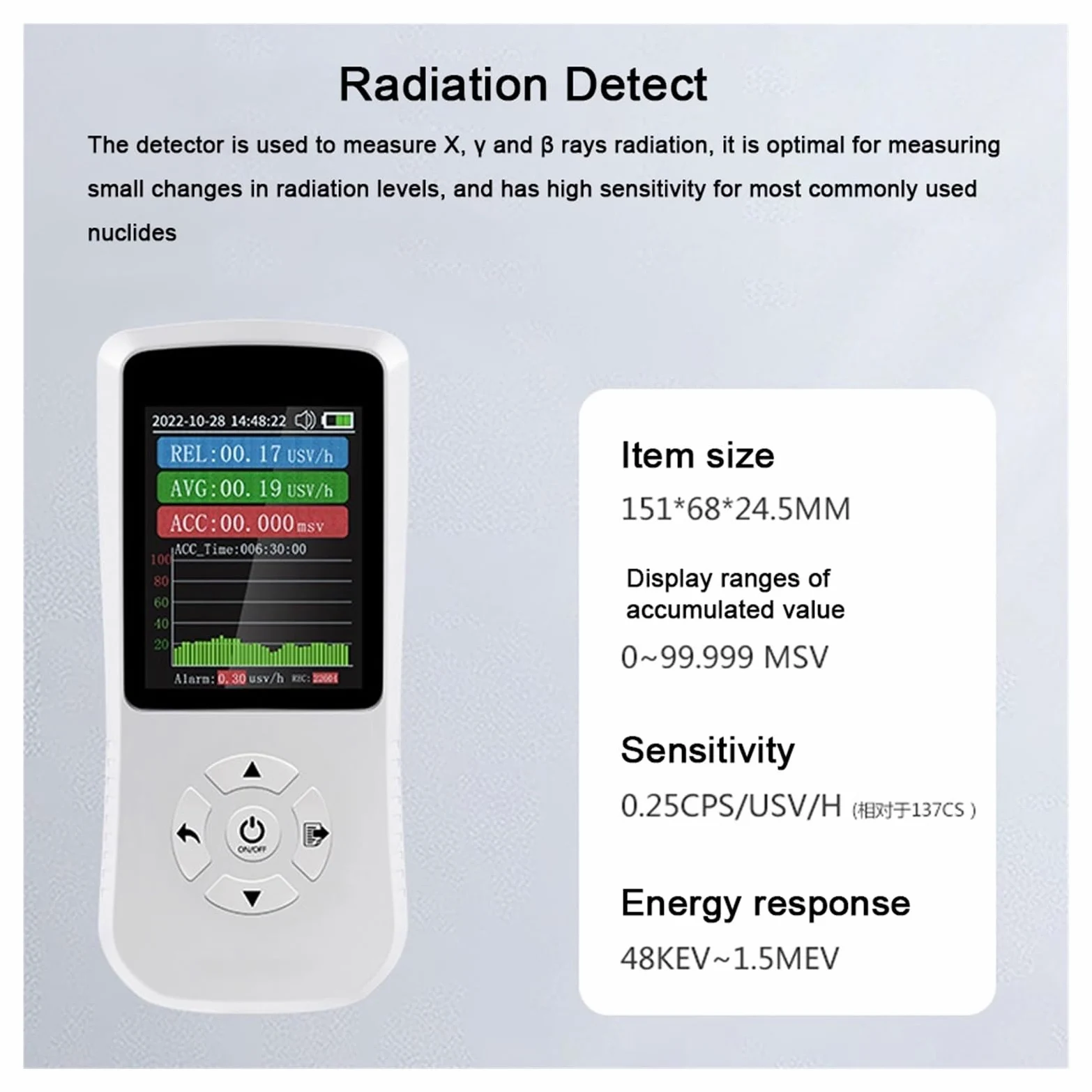 Contador Digital ir, Detector de radiación electromagnética, medidor EMF, rayos X, probador de rayos X, dosímetro