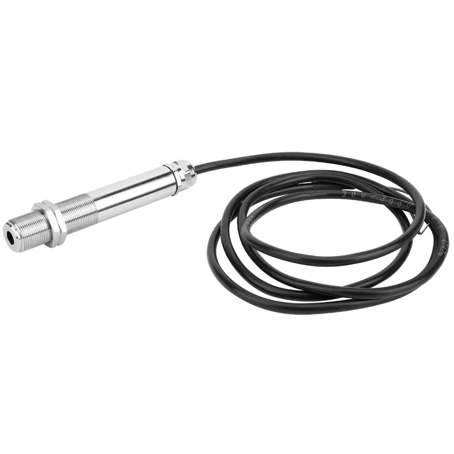 Sensor de Temperatura de Termopar Dc12V-24V, Accesorio de Termómetro Infrarrojo Fijo, 4-20 Ma Con Cable de 1,5 M / 4,9 Pies, Sonda de Acero Inoxidable(0-500 )
