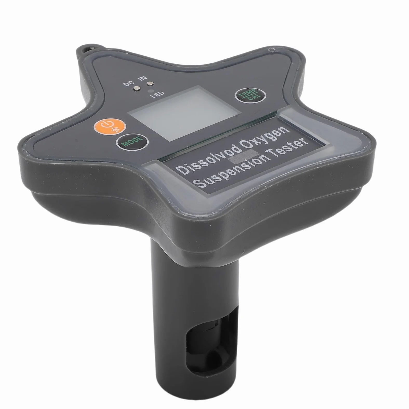 FTVOGUE Medidor Digital de Oxígeno Disuelto Probador de Temperatura DO de Metal y Plástico 0 a 20,00 Mg L BT Monitoreo de Aplicaciones Pantalla LED Compensación Automática de Temperatura para