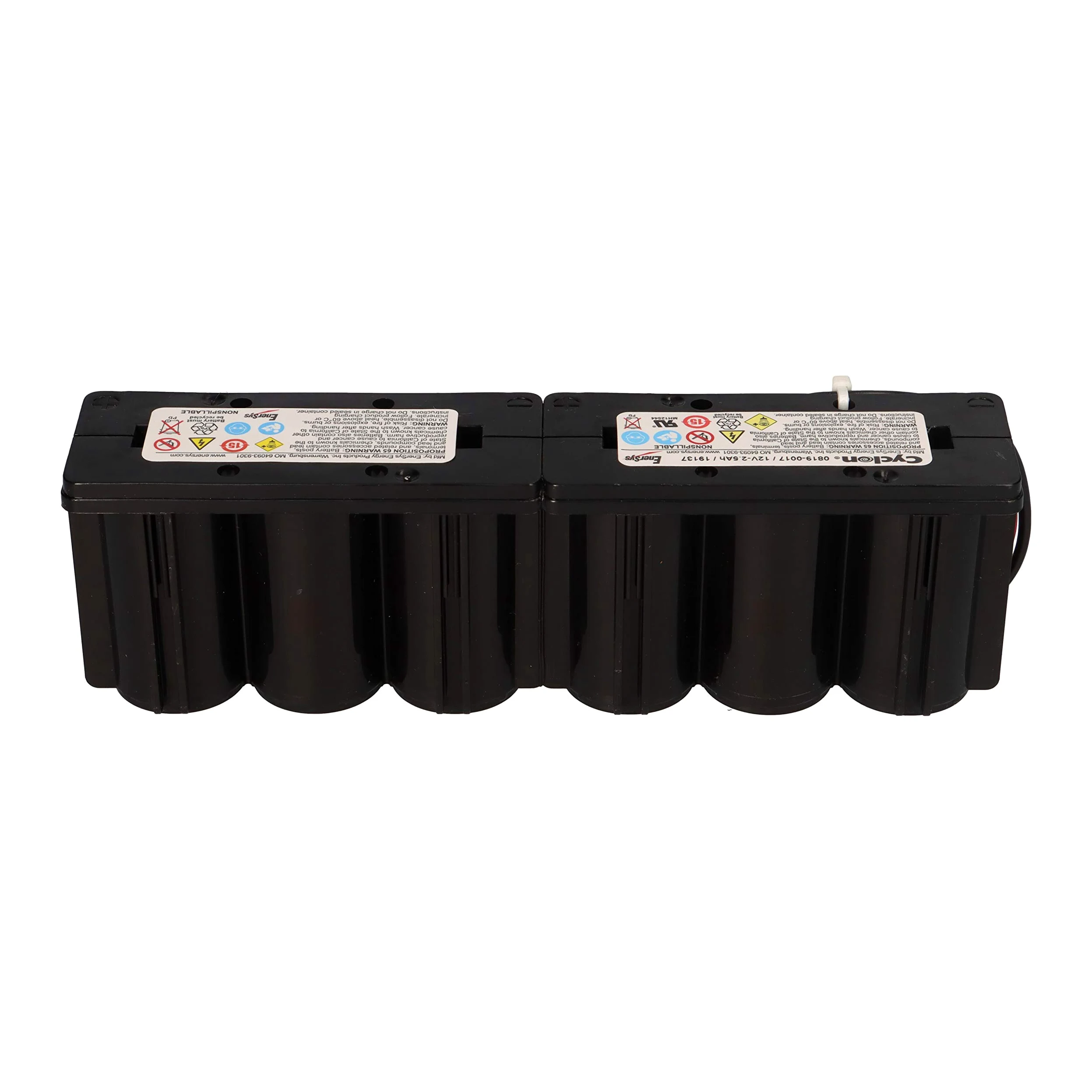 WSB Battery Hawker Cyclon 0819-0017 SAEJ-928A-3 - Monoblock (12 V, 2,5 Ah, plomo PB, conector y cable