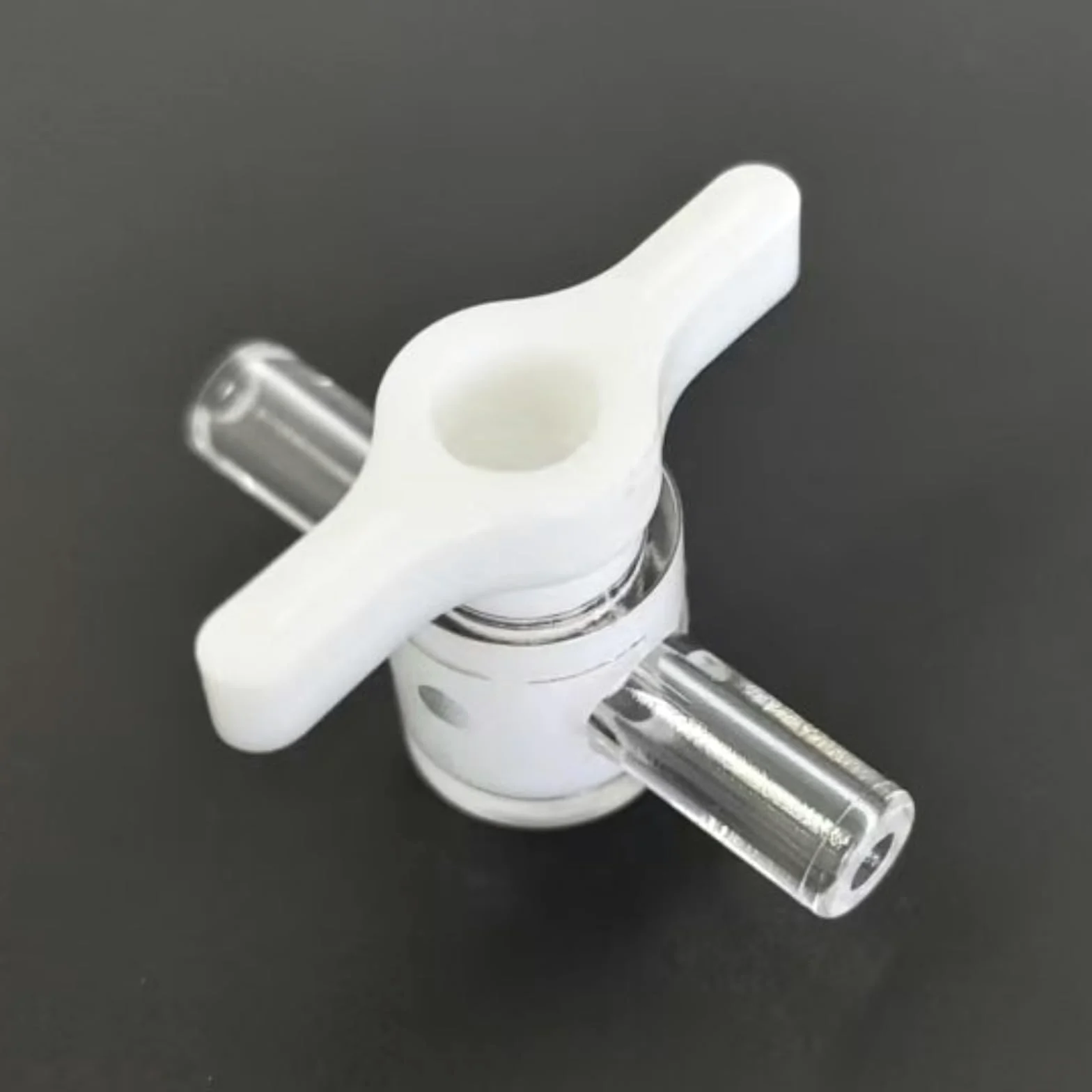 Válvula de llave de paso de 2 vías de 100 piezas for maquinaria de laboratorio y alimentos | Conexiones macho/hembra | Duradero y seguro