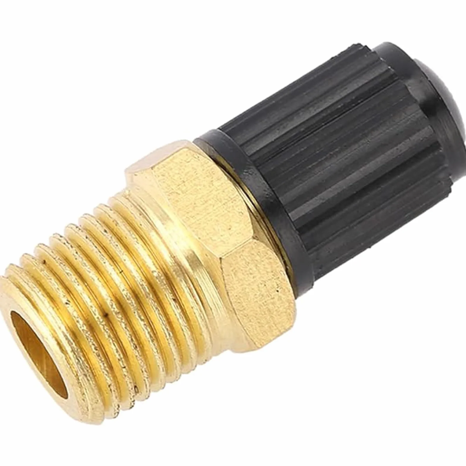 Válvula de latón compresor de aire 1/4" NPT rosca adaptador neumático