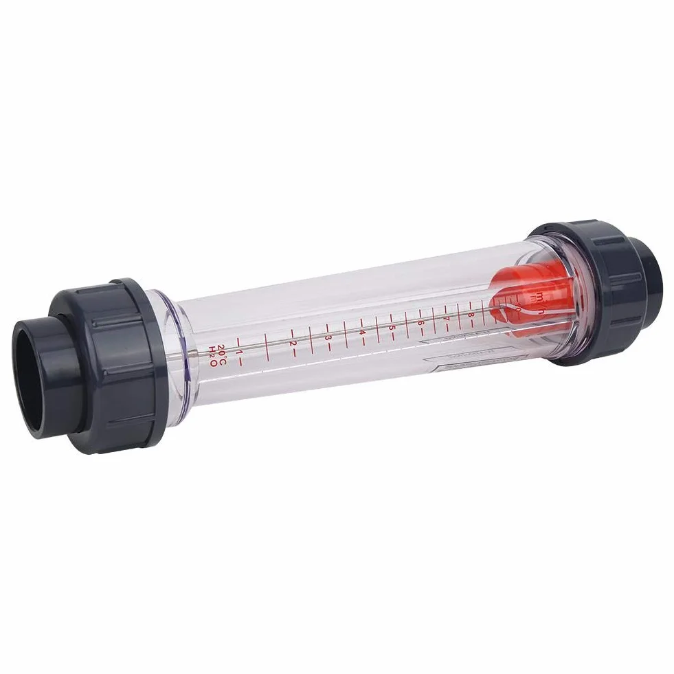 Caudalímetro de Plástico Líquido LZS-40 (D) 1-10m³/H Alta Precisión Flujo de Agua