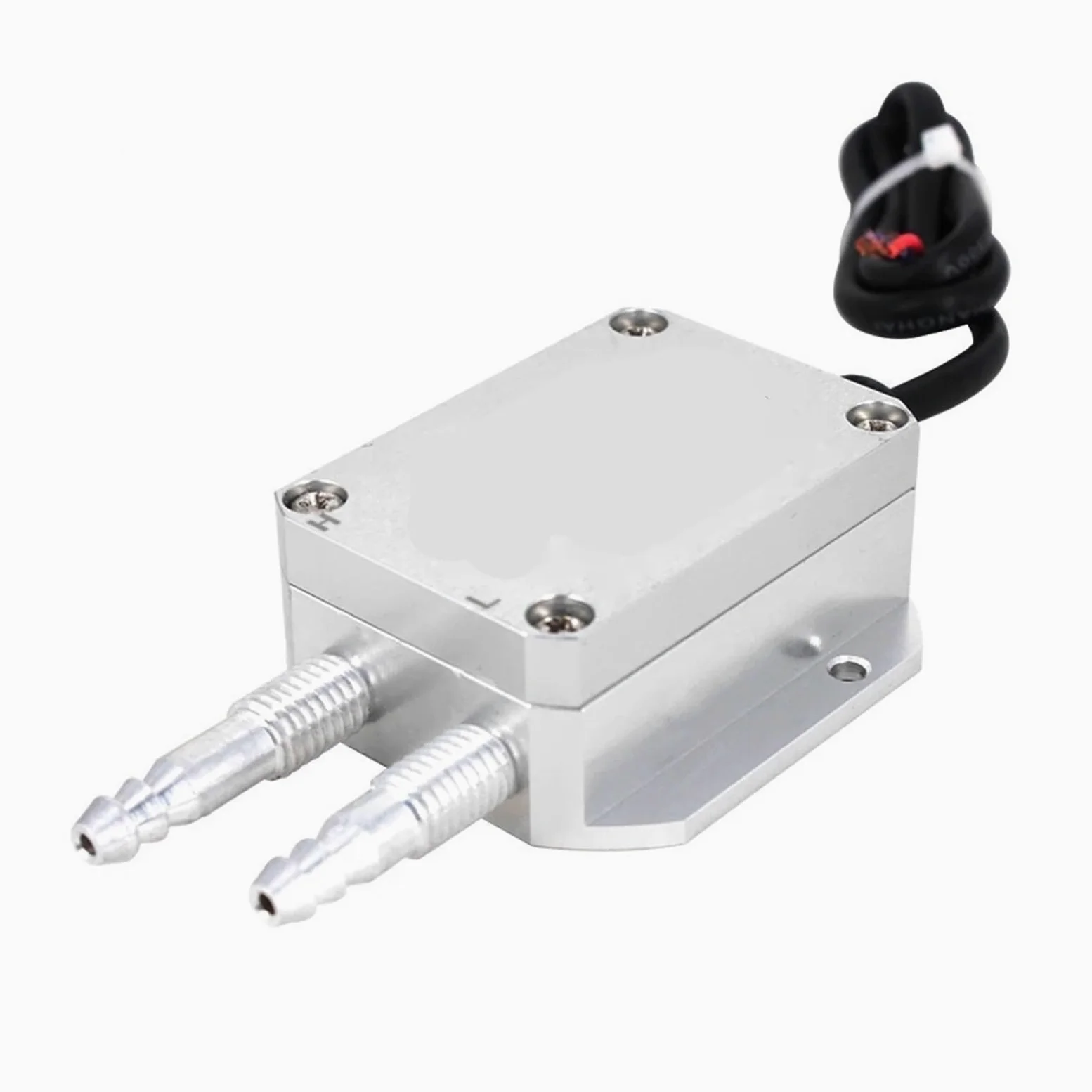 Sensor de presión de Aire LCD RS485 de 4-20mA, transmisor Digital de presión diferencial de Viento, transmisor de presión de Gas de 50-0-50Kpa(4-20mA Output,0-10Kpa)