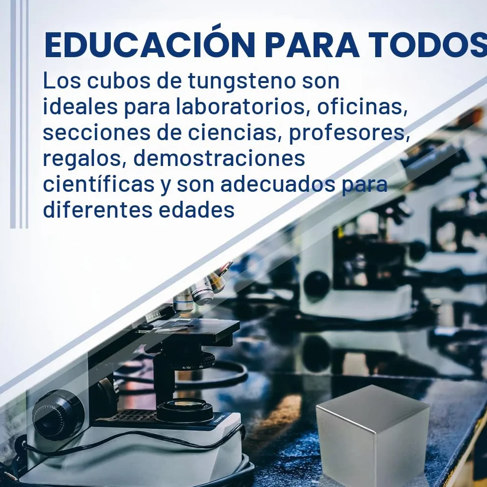 Cubo de tungsteno de 3,8 cm. Un kilo.