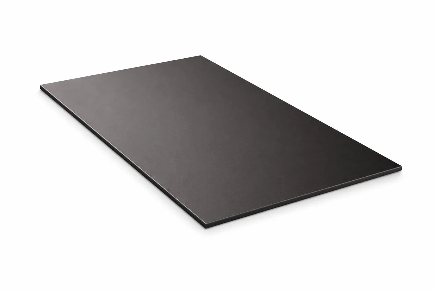 Placa de plástico ABS 1mm Negro 1000x500mm Acrilonitrilo Butadieno Estireno Película Protectora