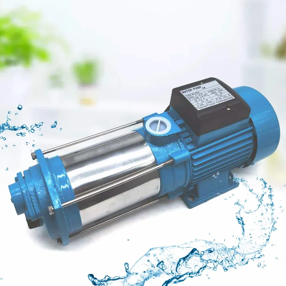 Bomba centrífuga de acero inoxidable, bomba de jardín, bomba centrífuga, 2500 W, 4000 L/H, 11 bar, riego de jardín, bomba de agua, interruptor de presión