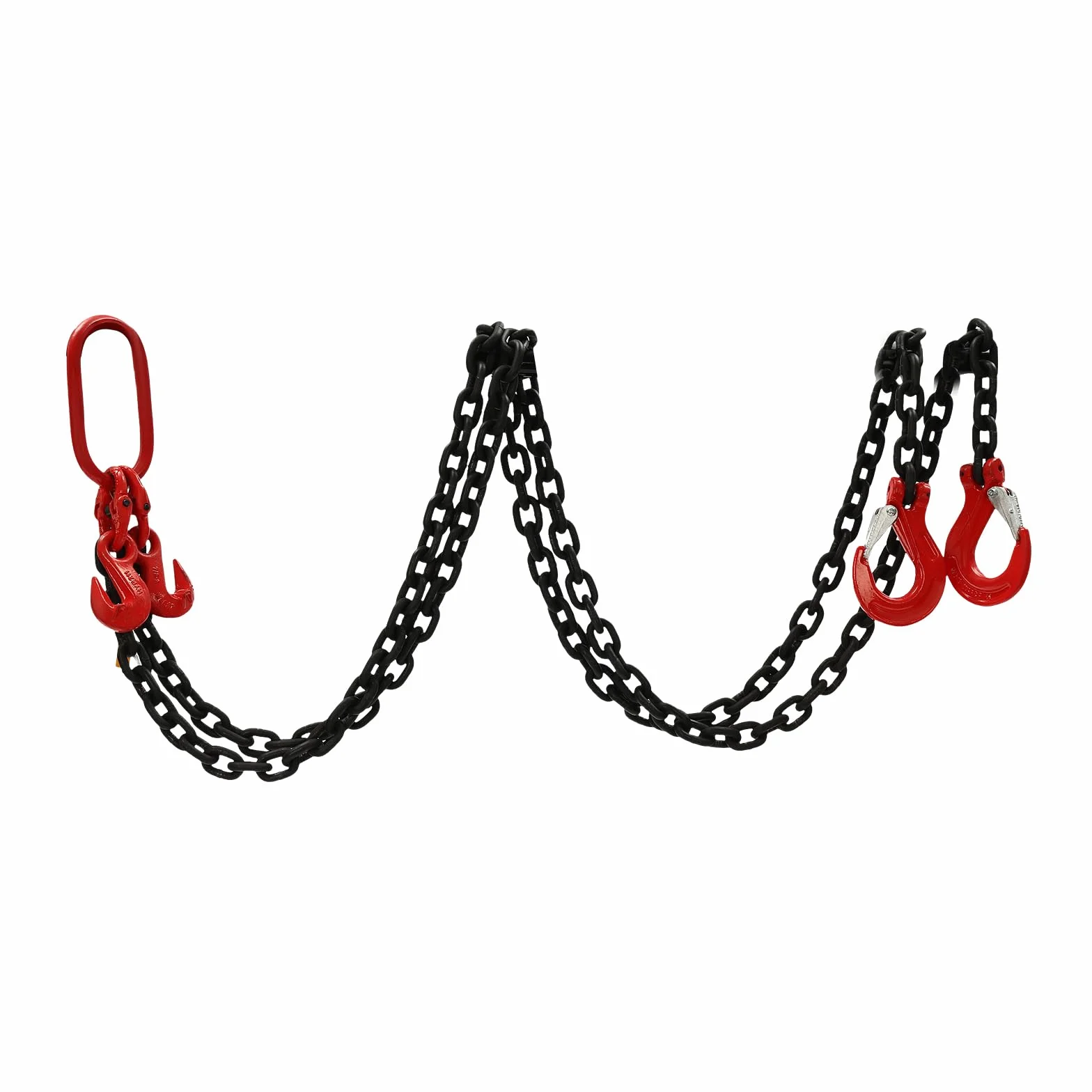 Cadena de acero de 2 hilos eslingas para grúas