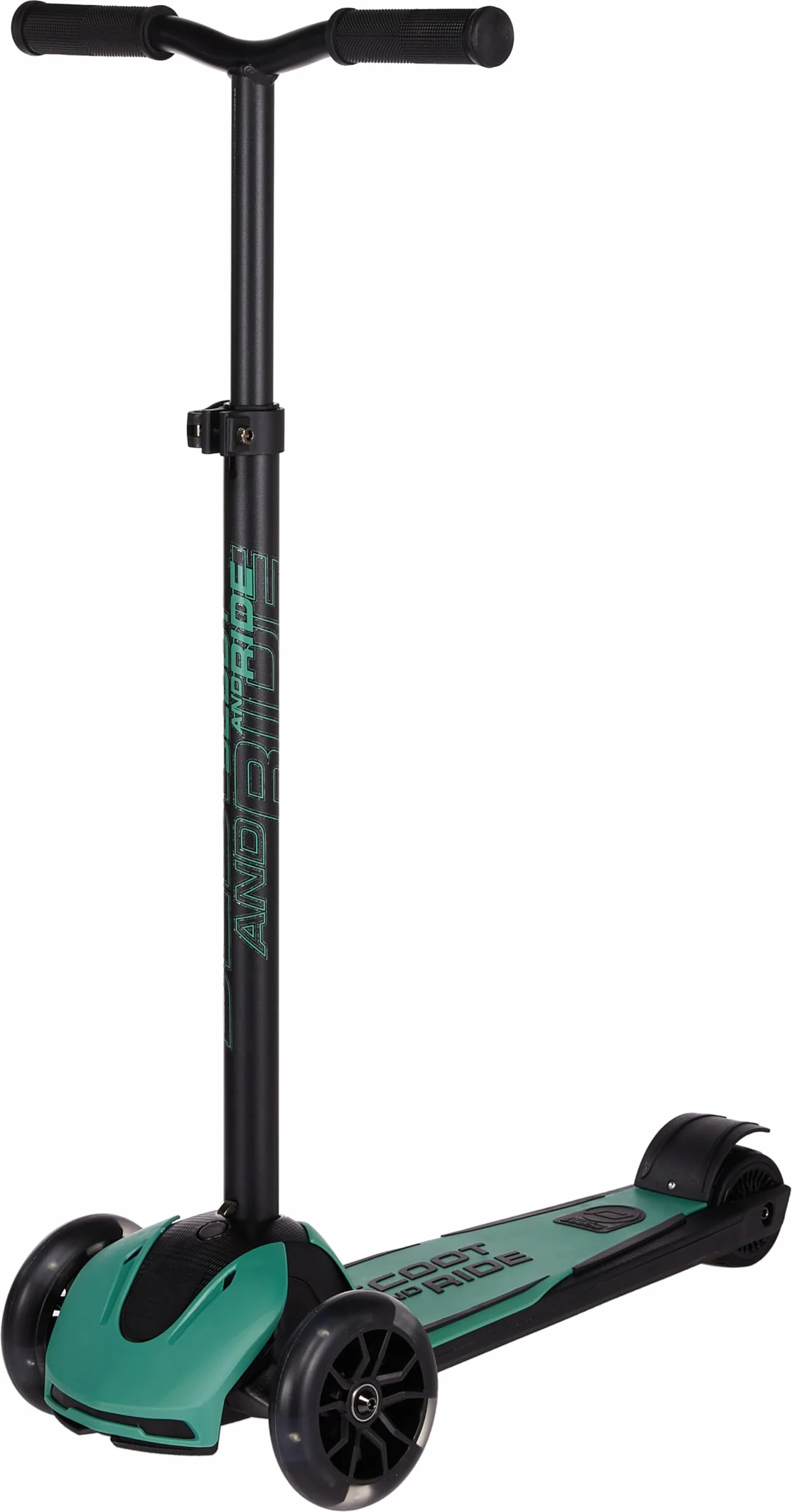 Scoot&Ride Highwaykick Patinete con 5 luces LED acero