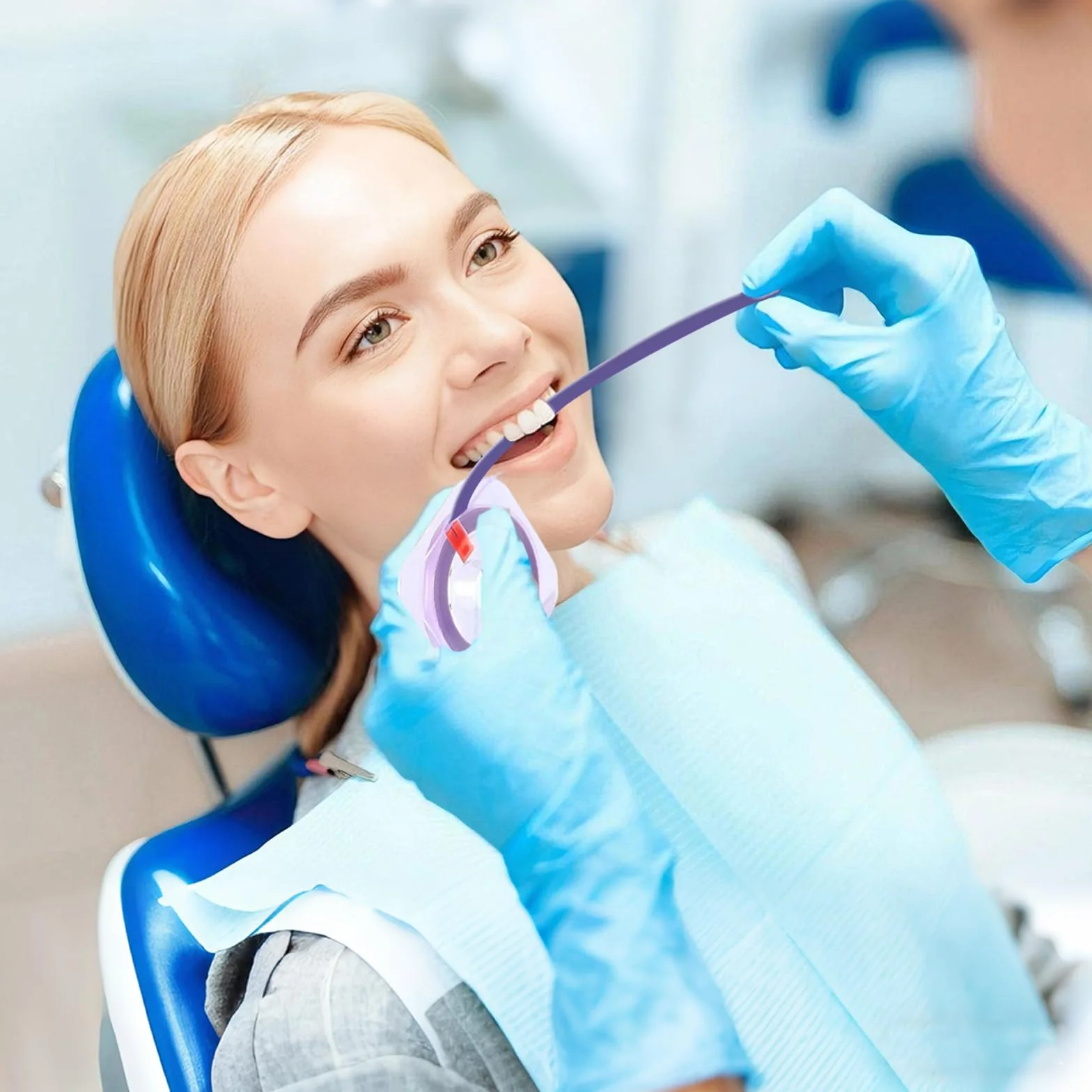 Papel de lija dental profesional 4 volúmenes tiras de pulido grueso medio fino 4 mm x 6 m