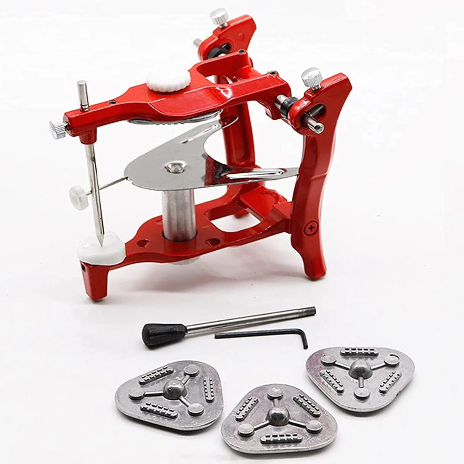 Articulador Dental Ajustable Herramientas Técnico Dental Modelo Anatómico Cavidad Oral