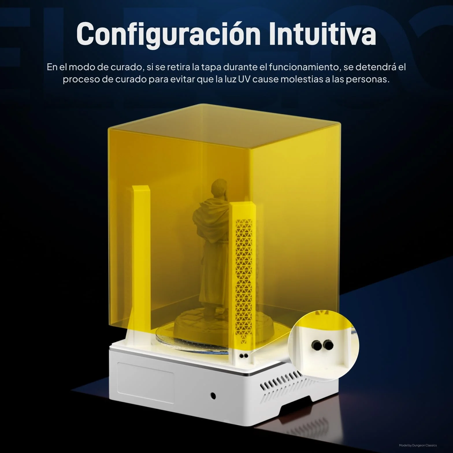 ELEGOO Mercury X Bundle con Estación de Lavado y Curado Separada para Mars Photon S Photon Mono LCD/DLP/SLA, 3D Caja de Curado UV de Resina con Plato Giratorio de Curado y Cubeta de Lavado