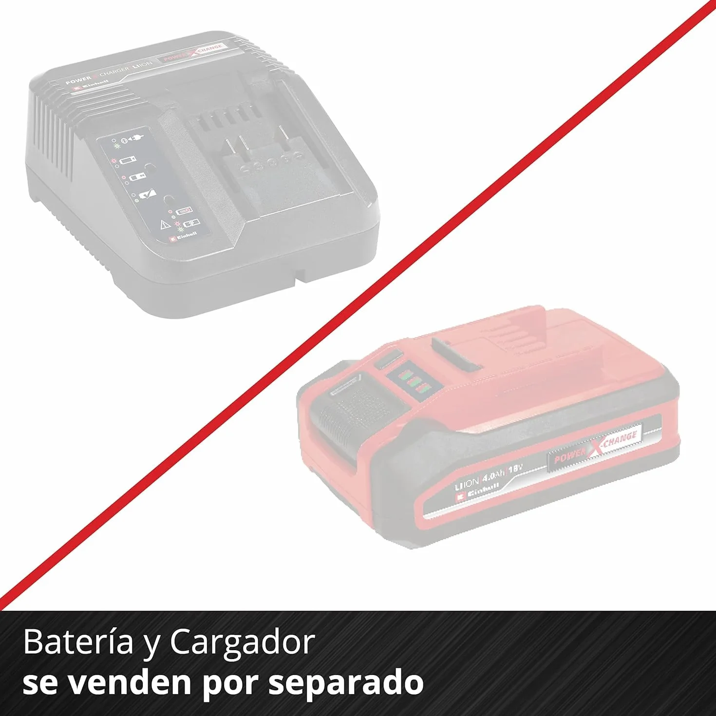 Einhell Fresa engalletadora con batería TE-BJ Li-Solo Power X-Change (18V, iones de Li, ajuste de ángulo/altura continuo, regulación de profundidad de 6 niveles, sin batería ni cargador)