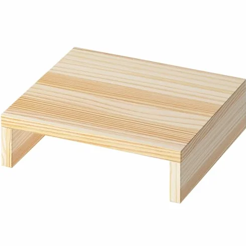 Paletas de madera a prueba de humedad, base de estantería resistente para un mejor almacenamiento en almacenes, supermercados y cocinas