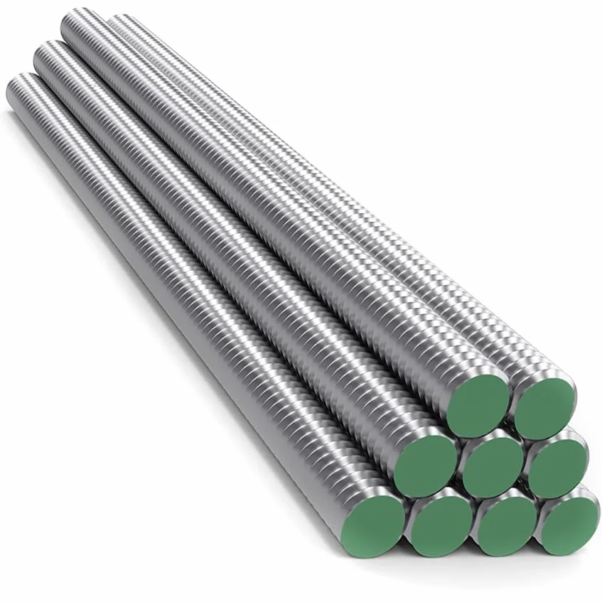 Varilla roscada M6 de 1 metro (100 cm) de acero inoxidable A2 totalmente roscada DIN 976 (paquete de 20) N00A