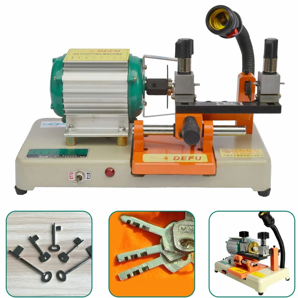 120 W máquina copiadora de llaves 238RS profesional horizontal máquina de llave fresadora de llaves 220V herramienta de cerrajero