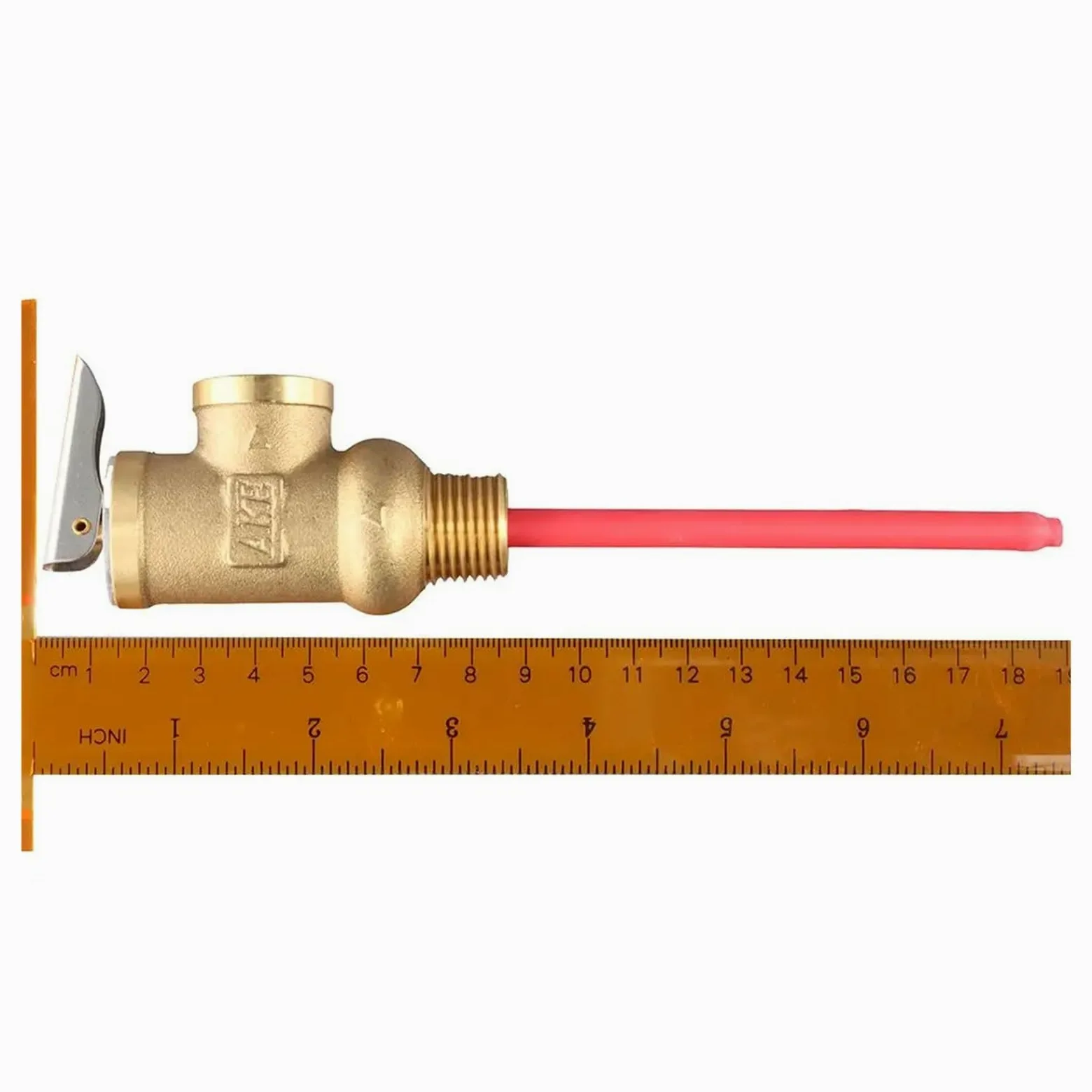 Valvula Antiretorno Agua Calentador de agua pequeño, válvula latón, alivio presión 1.0Mpa, calentador seguridad for tanques para calderas de aceite