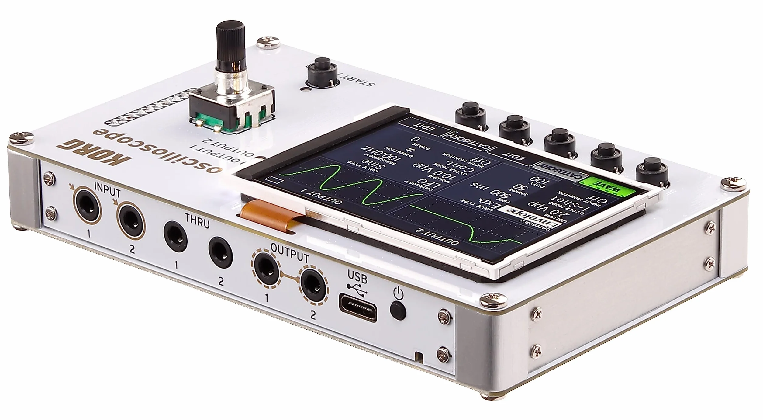 Korg Nu:Tekt NTS-2 Kit de sintetizador de osciloscopio