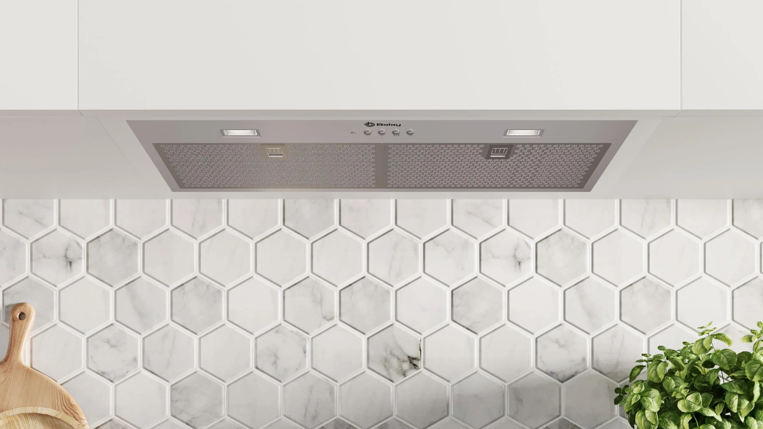 Balay 3BF377EX Módulo de integración LED 3 velocidades función intensiva Filtros acero lavables acero inoxidable