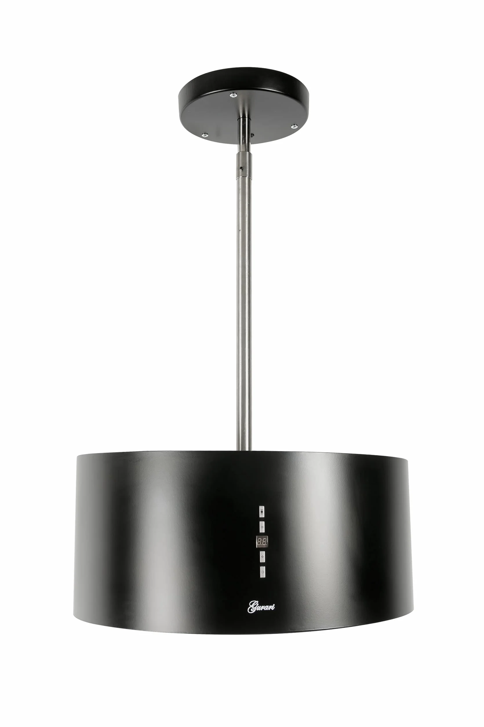 Guari Sombrero Isla GCH I 237 50 BL Extractor 50 cm 860 m3/h Negro