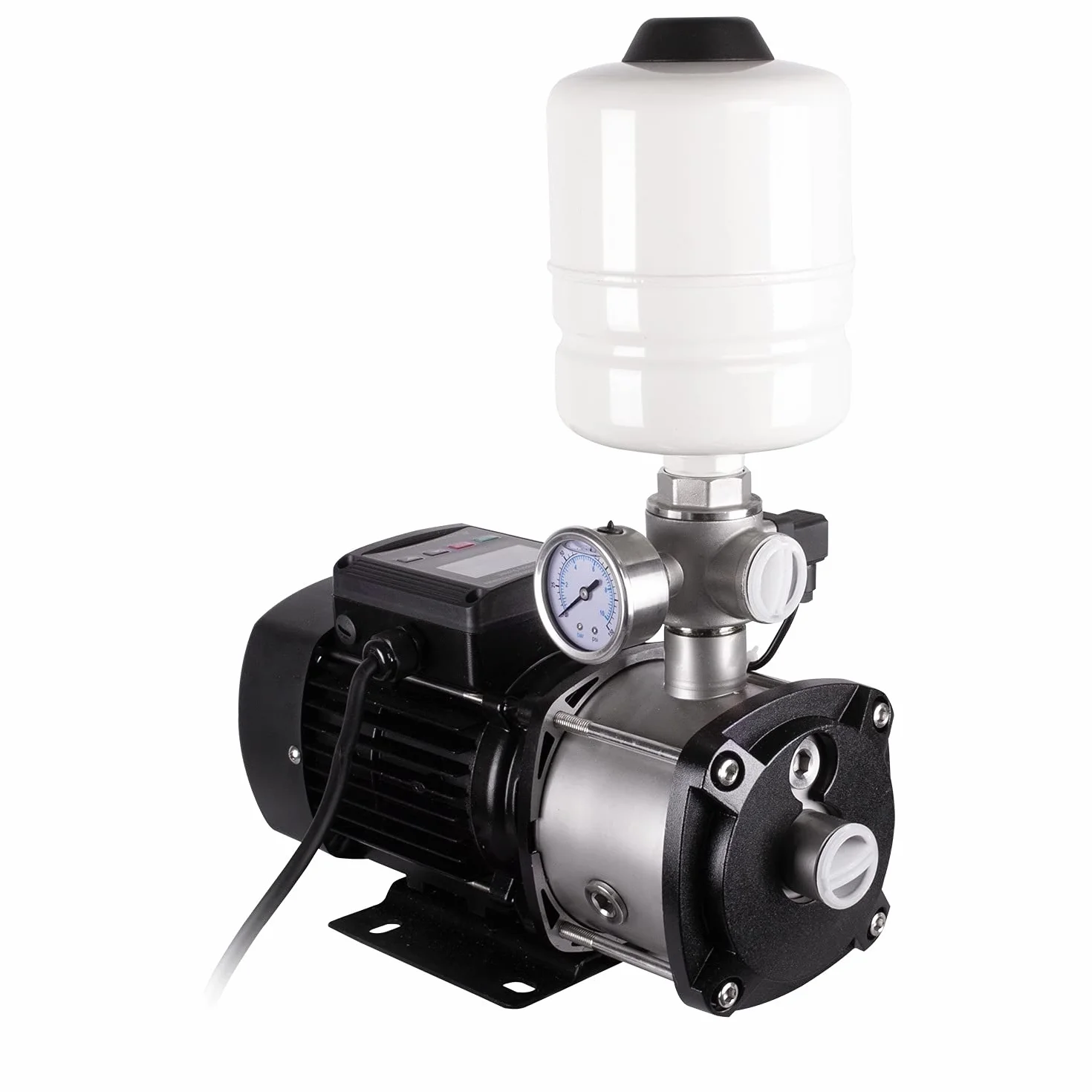 INVERTER HOUSWATERWORK INVERT-Tech 4.1, sistema automático de agua doméstica bomba de vórtice de imán permanente bomba de agua doméstica con tanque de presión y sensor de presión