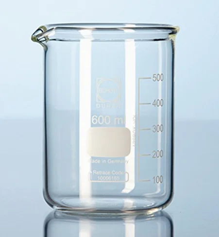 Schott 091964 Duran - Vaso (forma baja, 250 ml, 10 unidades)