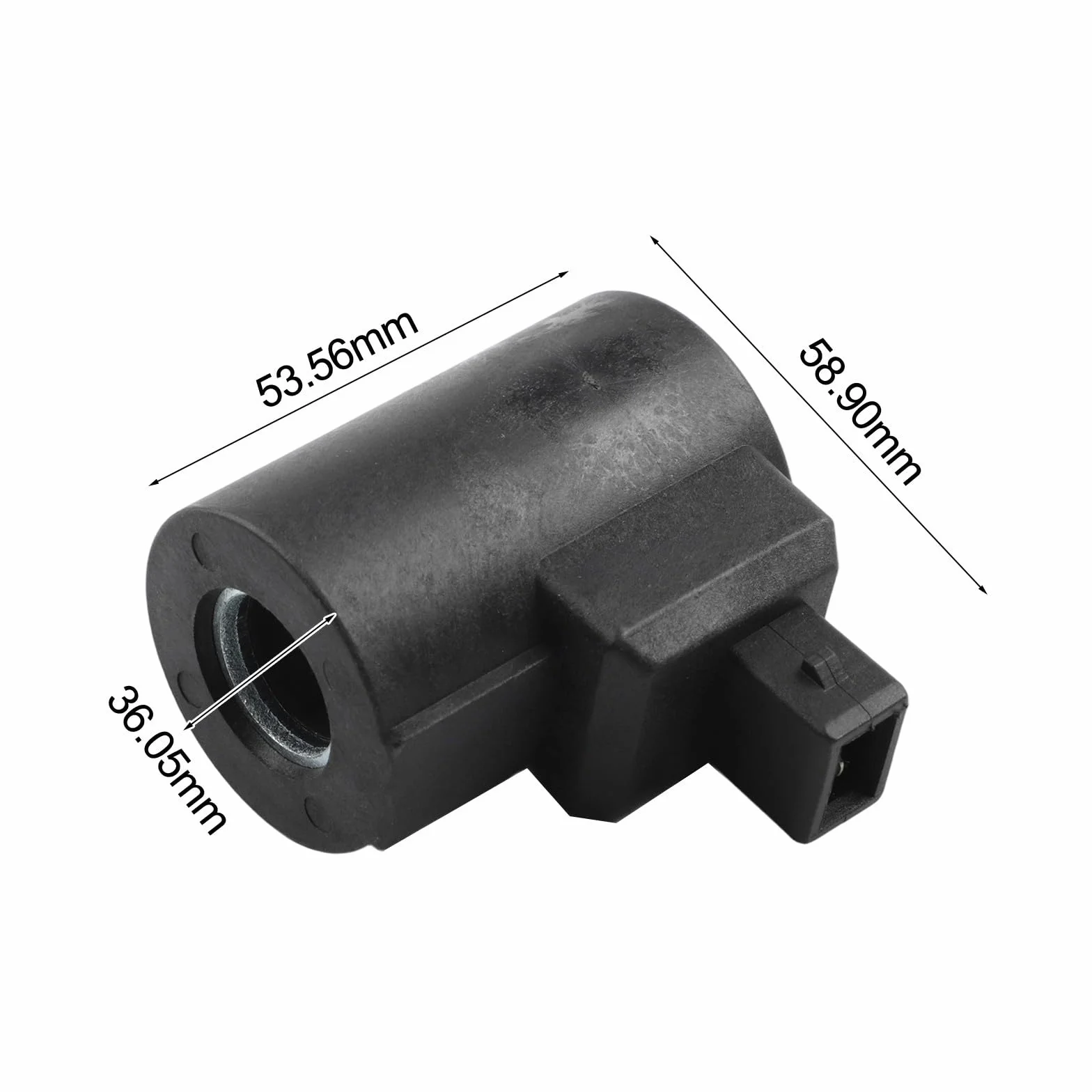 Bobina de válvula solenoide 24 V 17 W para excavadora Bucher 280239 Liebherr