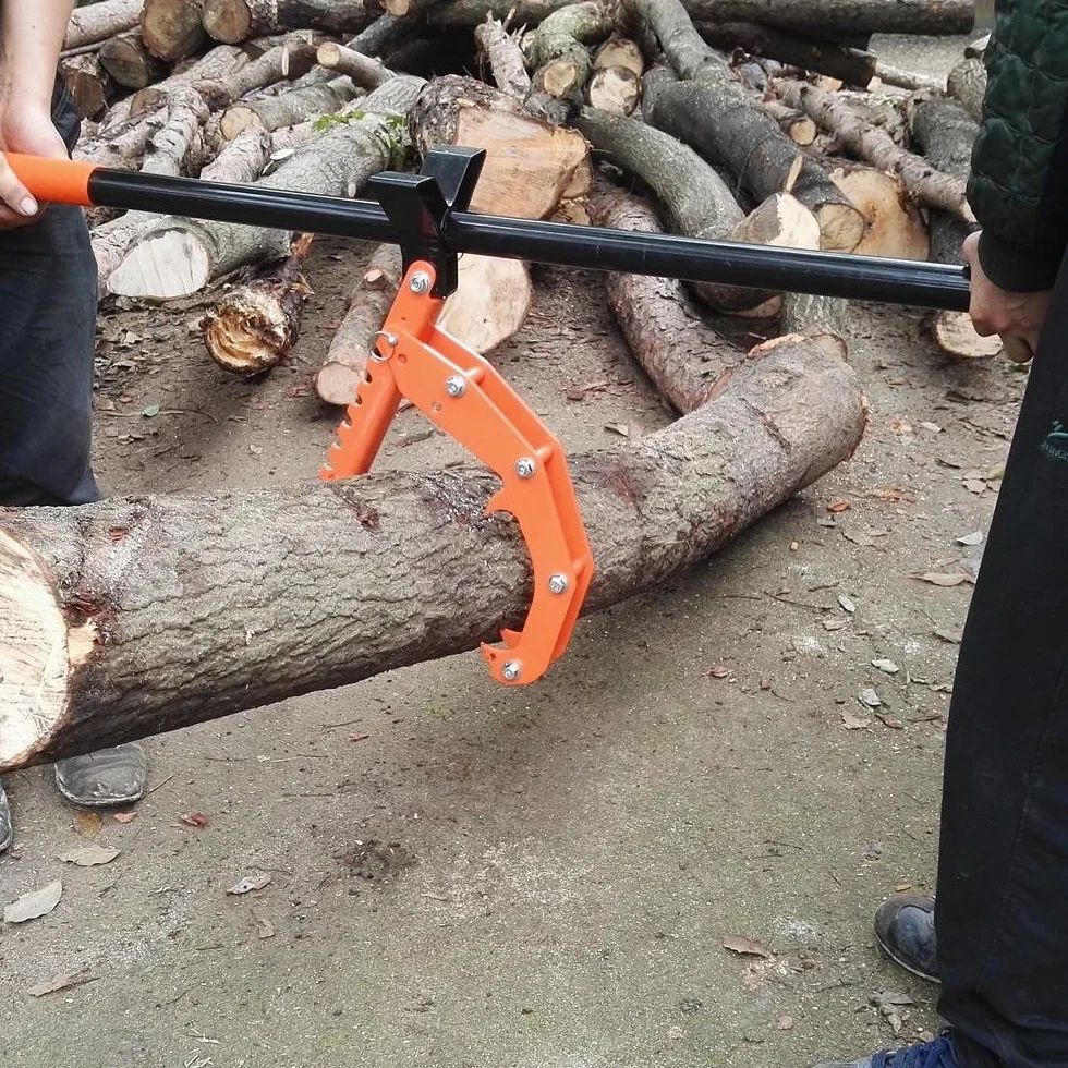 FUXTEC Palanca de tala de Garra doblada 5en1 117cm - Ideal para talar leña, volteador de Troncos, volteador de Troncos Profesional