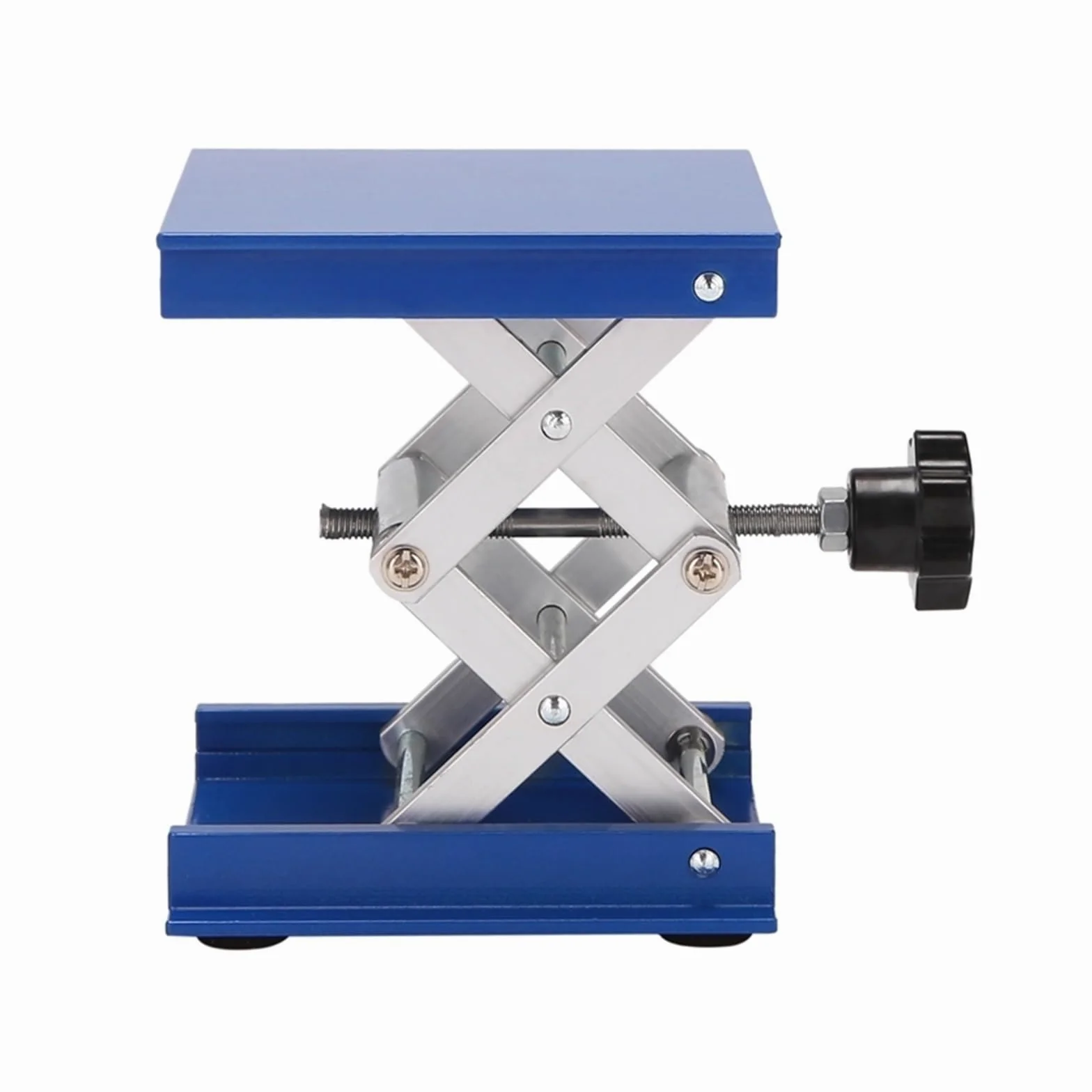 Plataforma Elevadora De Tijera con Gato Laboratorio Aleación Aluminio/Mesa Plegable, Control Altura Perfecto For Trabajo, Físico ElevacióN FáCil