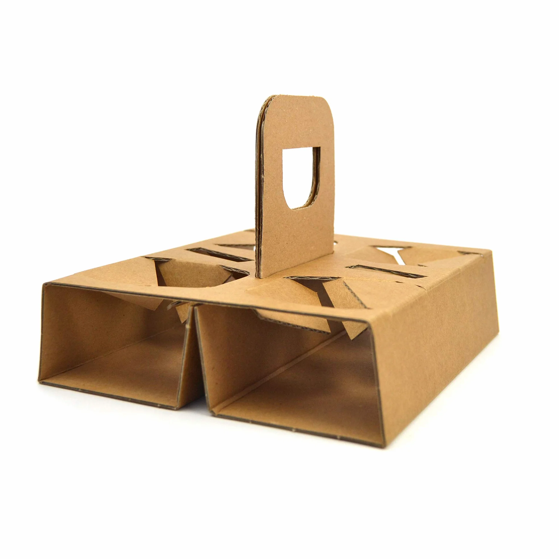 SDG 300 cestas de papel Habana portavasos con 4 agujeros para café de llevar, tazas de café