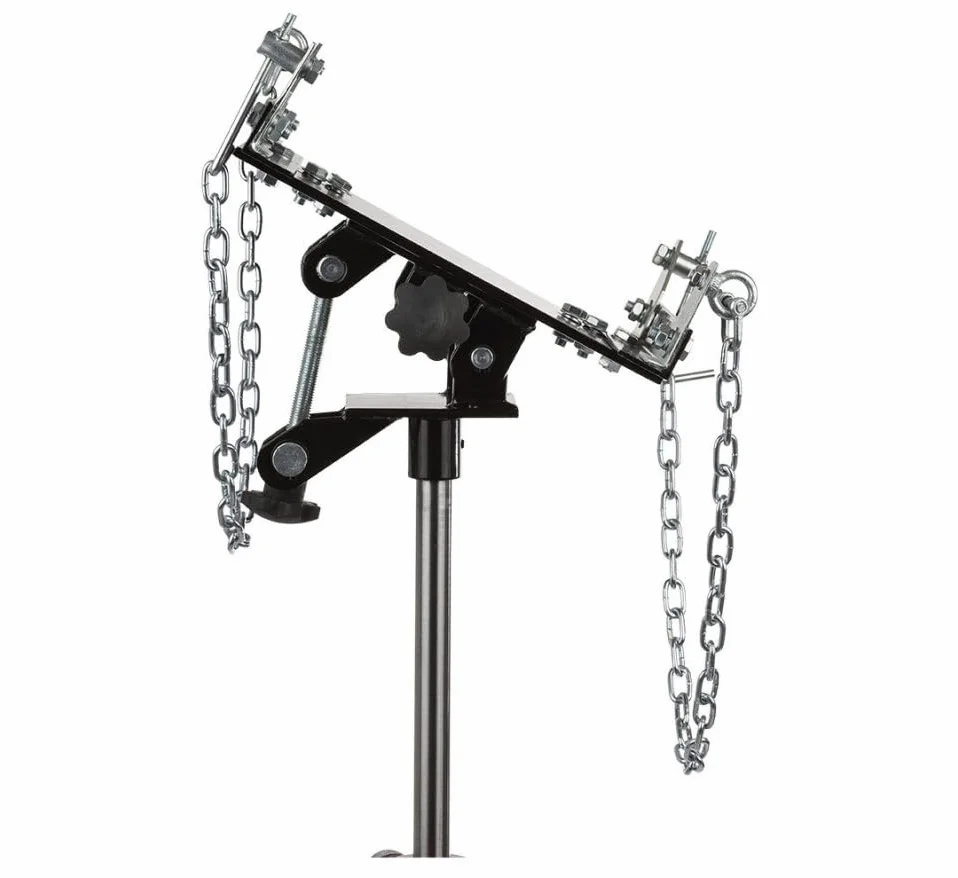 SIO Adaptador Ajustable para Caja de Cambios – Soporte para Gato Hidráulico de Foso – Plataforma Regulable Universal para Transmisiones y Motores – Herramienta Profesional Taller Automoción