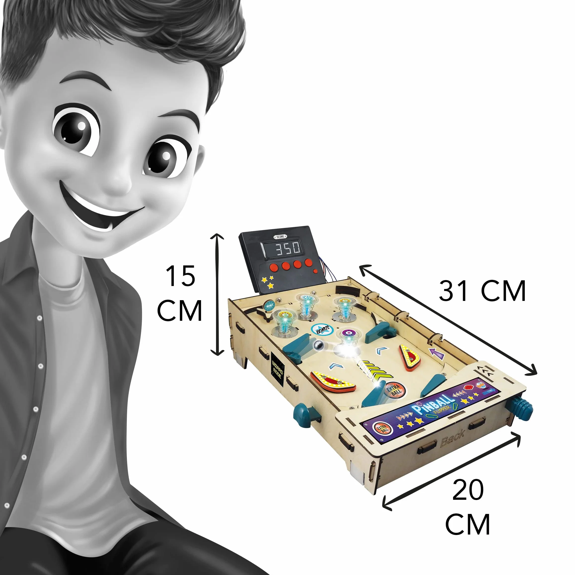 Buki France 2168 Pinball DIY
