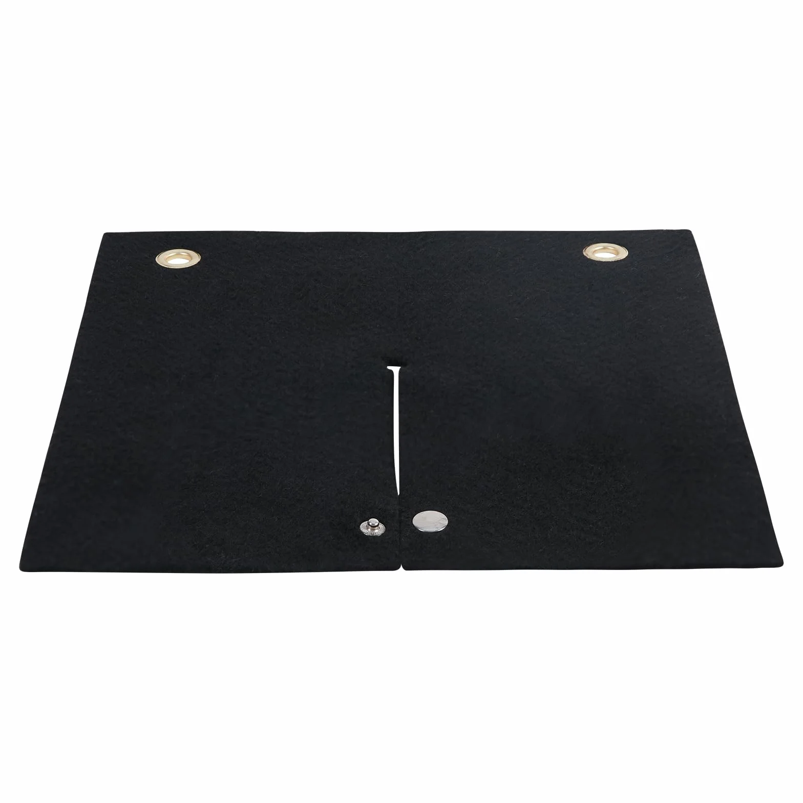 VEVOR Manta de soldadura retardante de llama, manta ignífuga de 305 x 305 mm, fibra de carbono, resistente al calor, 982 ℃, estera de protección de antorcha de propano con ojales metálicos