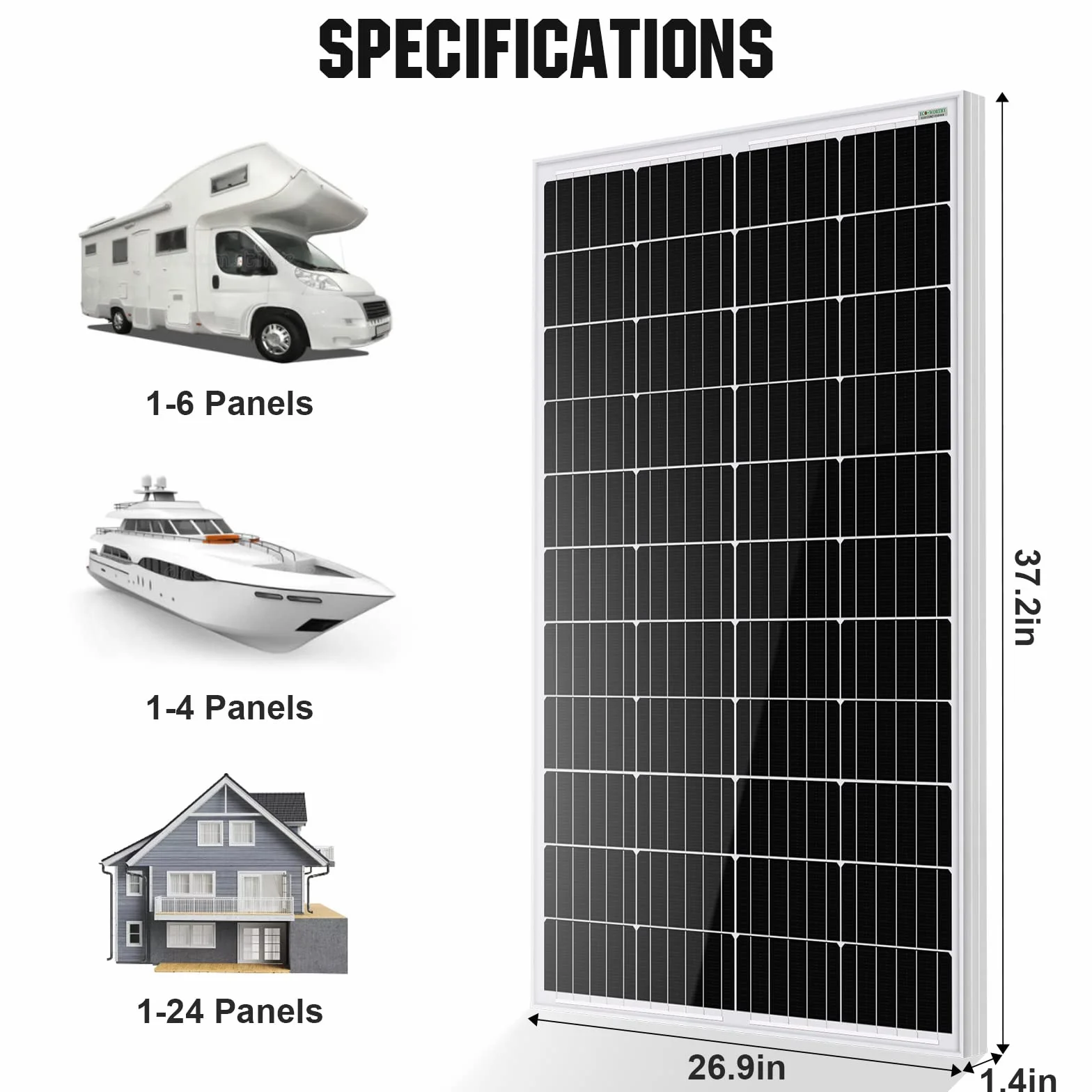 DCHOUSE Sistema de kit de bomba de agua solar, panel solar de 120 W + bomba de pozo sumergible de 12 V + caja de batería de 10 AH para riego-ENTREGA en 2 paquetes