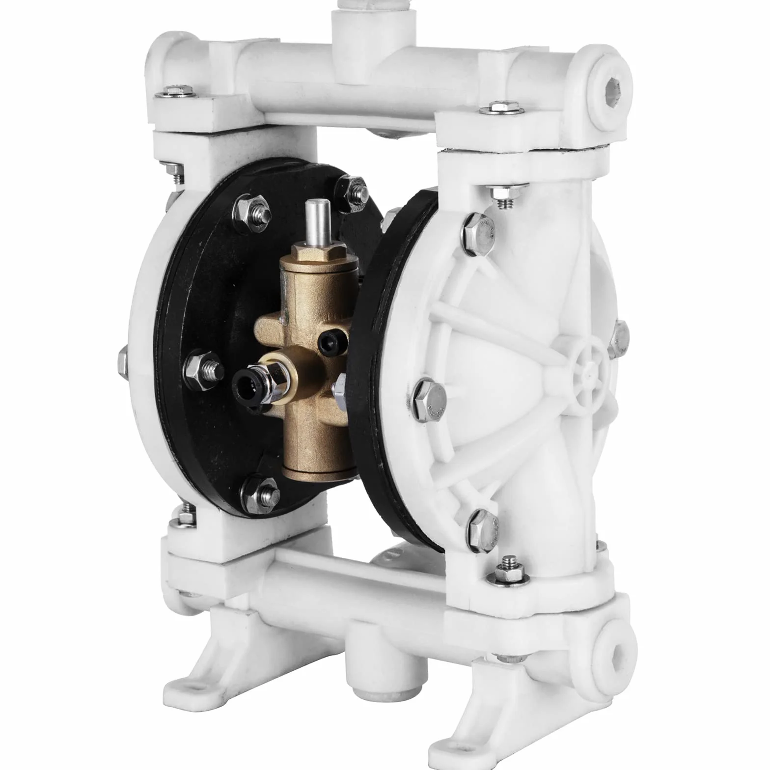 VEVOR Bomba neumática de doble diafragma 13,2 GPM 120 PSI 12,7 mm PTFE para transferencia de fluidos