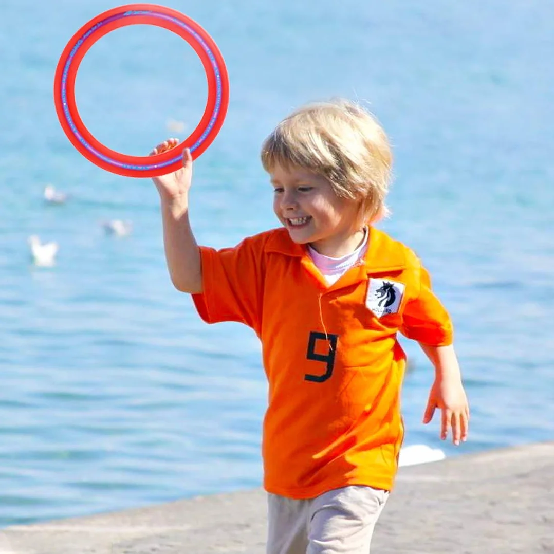 deAO Conjunto Boomerang 5 Piezas Multicolor para Principiantes Actividades Deportivas al Aire Libre