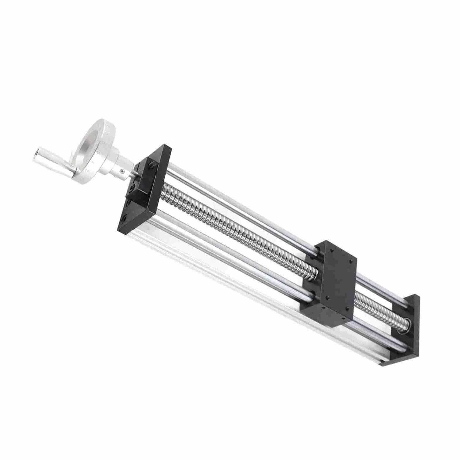 Mesa Deslizante Lineal de Aleación de Aluminio 300mm con Tornillo de Bola SFU1605 y Volante