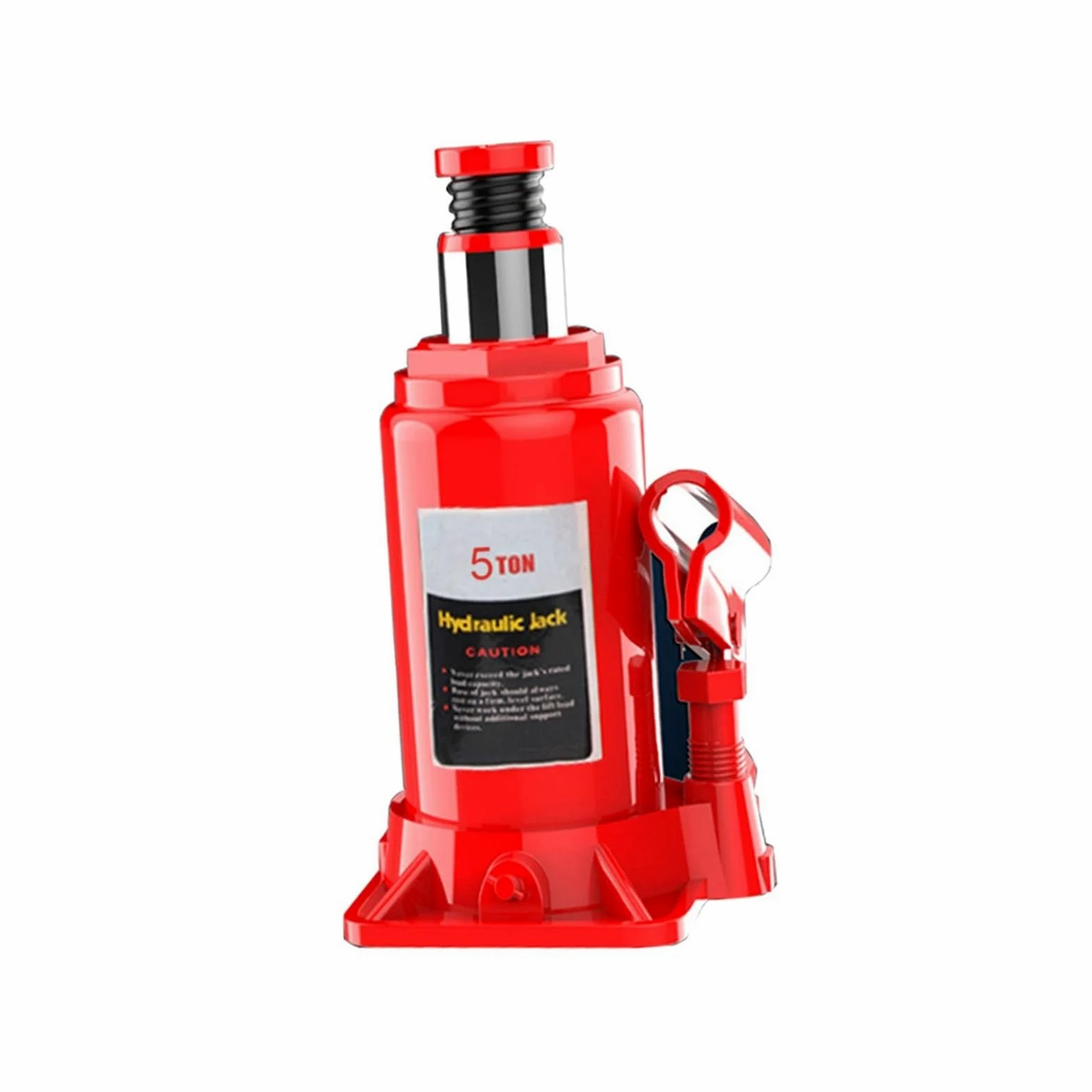 Gato automotriz portátil, Gato pequeño, Gato hidráulico de manivela for Botella de elevación, for Furgoneta, Barco, camión y Coche(2T)