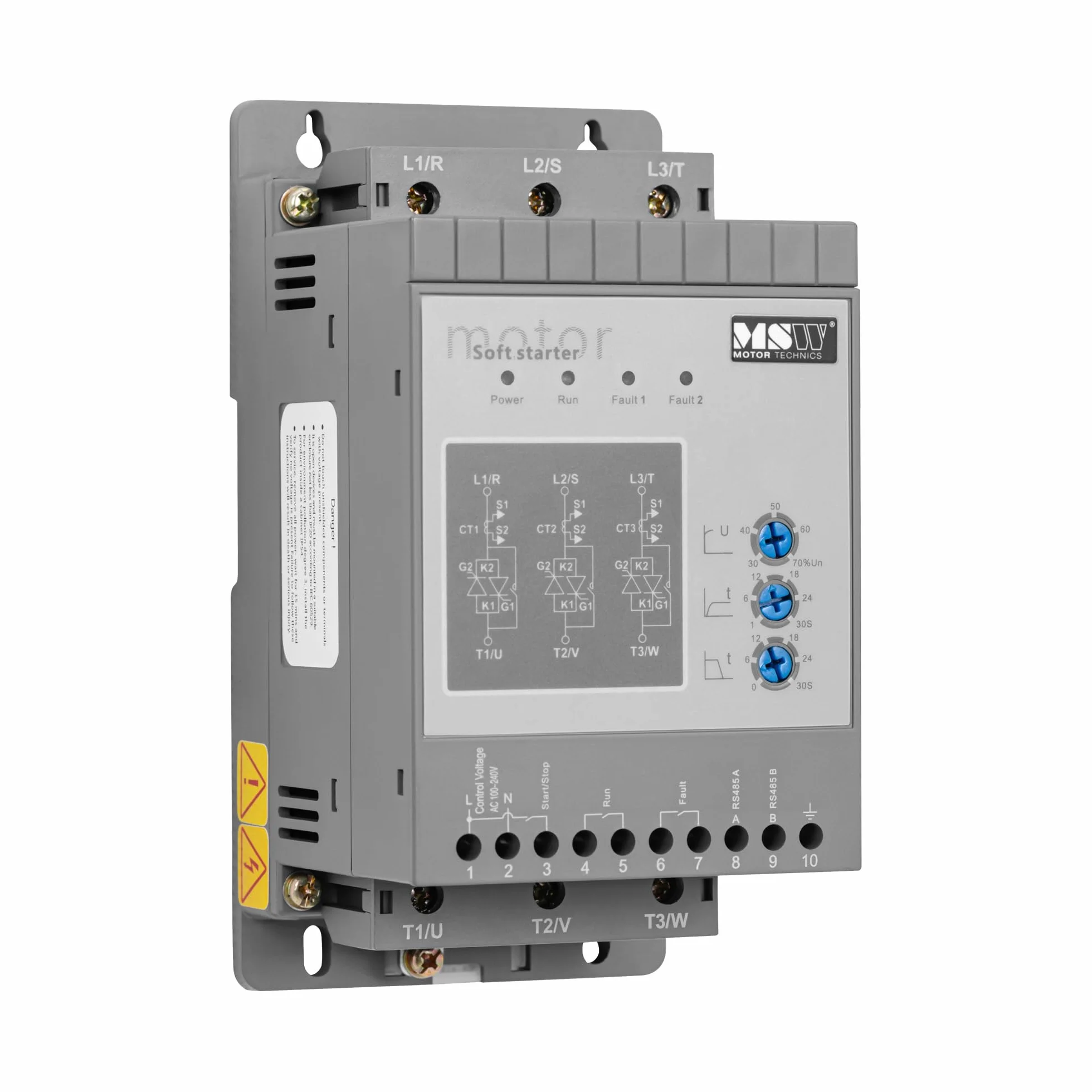 MSW Arrancador suave 400 V / 110 220 V 1,5 kW 3 A Arrancador de motor suave Starter suave Arrancador suave 230V Starter suave 230V
