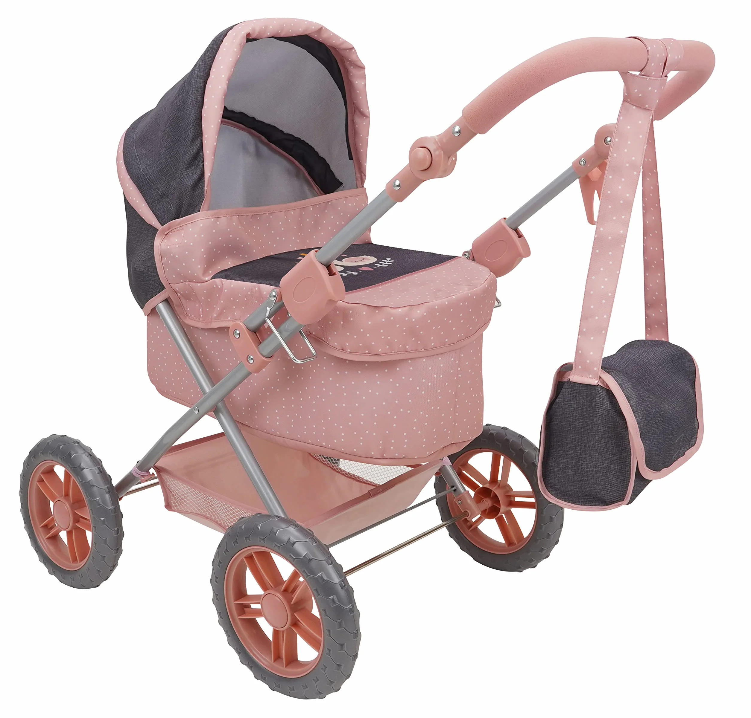 Cochecito para muñecas Little Swan 509, juego de 18 unidades, a partir de 3 años