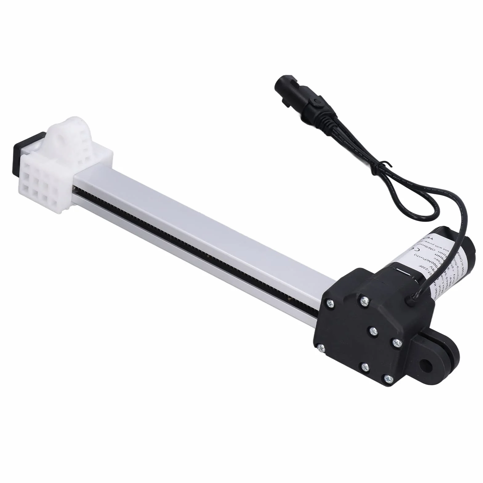 Buachois Motor de Actuador para Reclinable Eléctrico Lineal Carrera DC 29V | Motor con Recorrido de 230 mm con Clip de Fijación 1000N Lineal Eléctrico de Carga Varilla Telescópica Sillas Elevadora