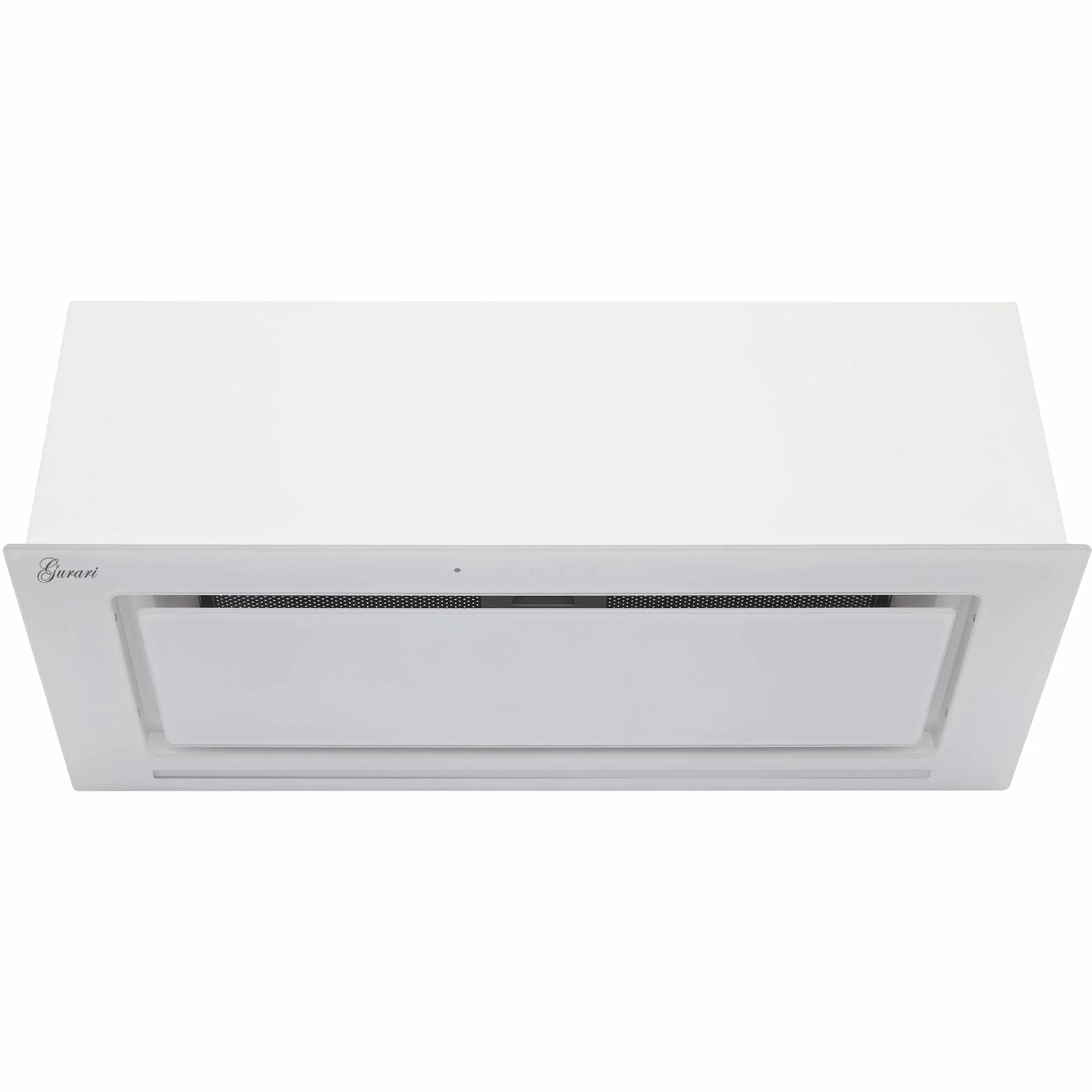 Campana extractora GURARI GCH E 217 WH 70 Prime N, 70 cm, cristal blanco, 1000 m³/h