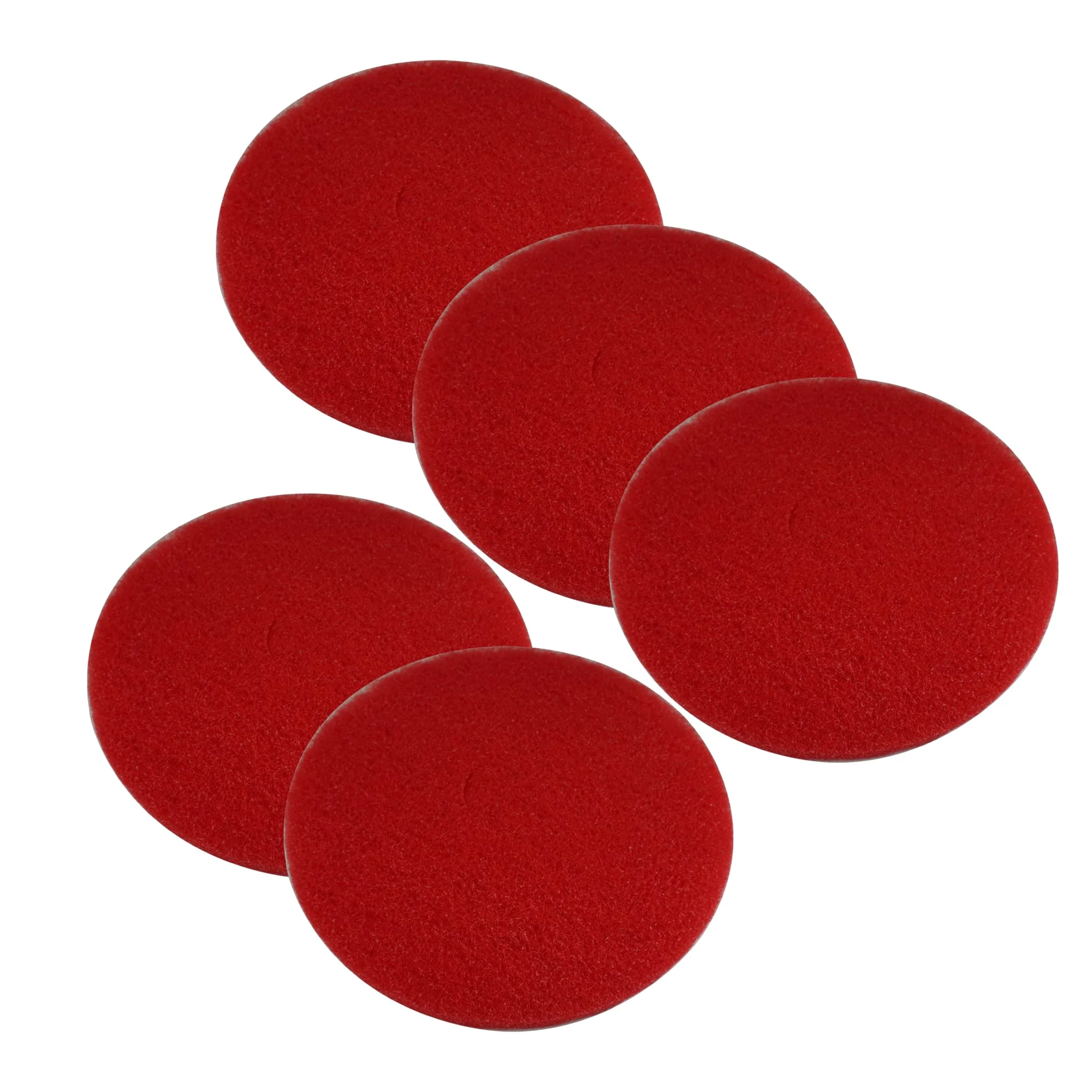 Superpad rojo 406 mm (16") - Disco de limpieza por pulverización para monolavadora y monolavadora - fricción suave para el mantenimiento regular del suelo