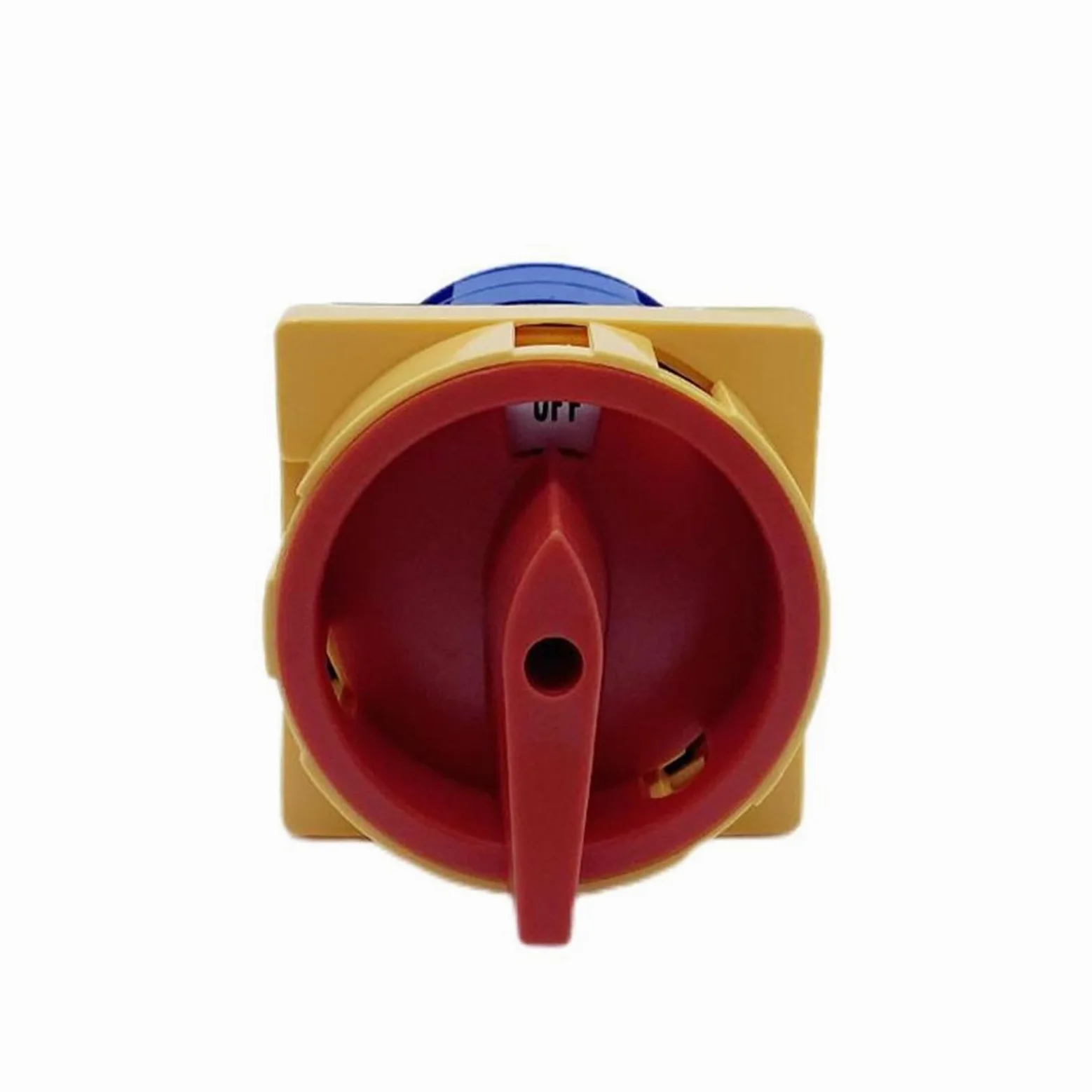 LW26GS-32/04-2 interruptor de leva giratorio candado de encendido y apagado de 2 posiciones 690V 32A interruptores de cambio de 2 polos contacto plateado YMW26 1 Uds