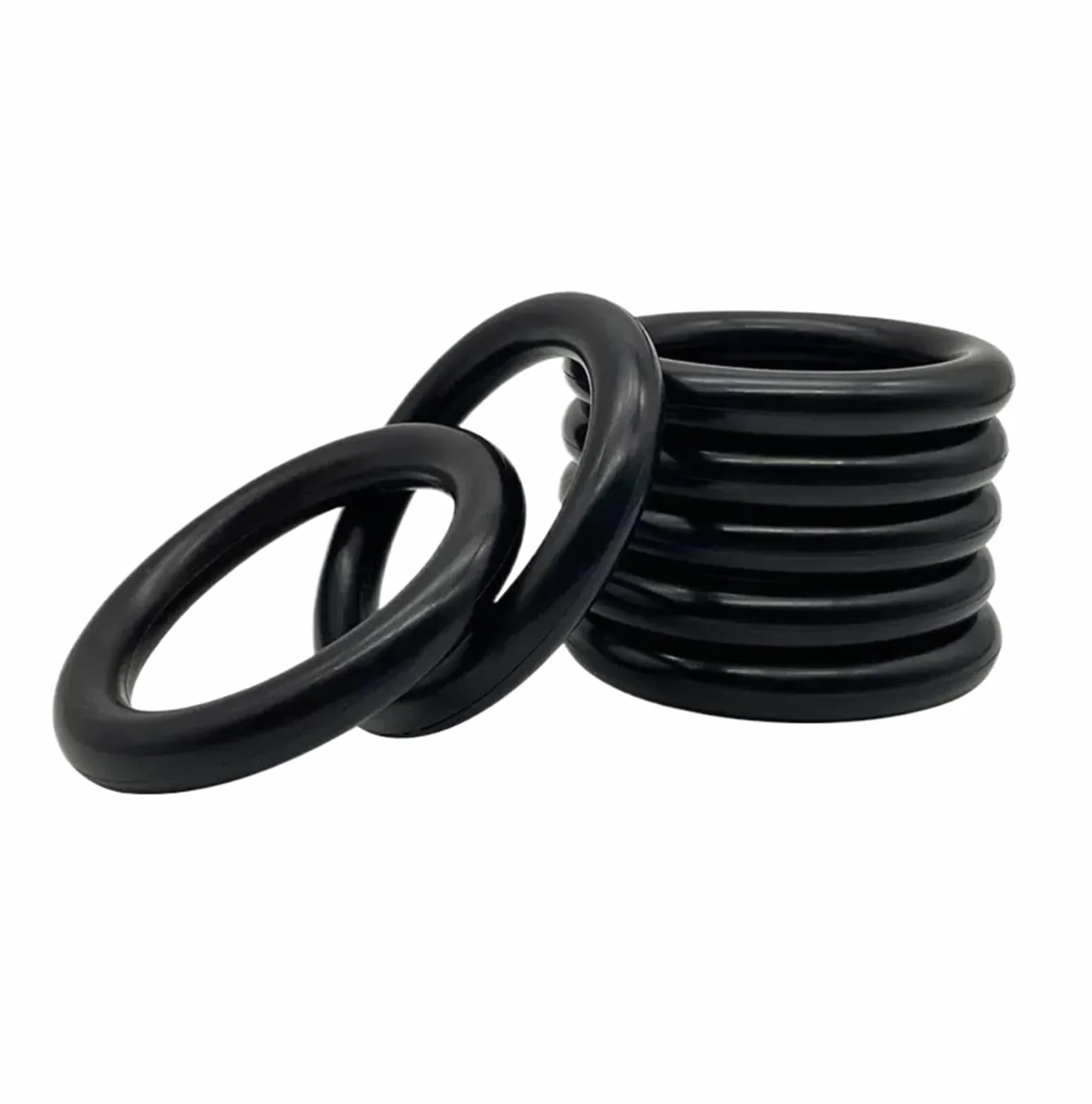 Juntas tóricas de goma de nitrilo 40mm x 48mm x 4mm Negro 10 Piezas