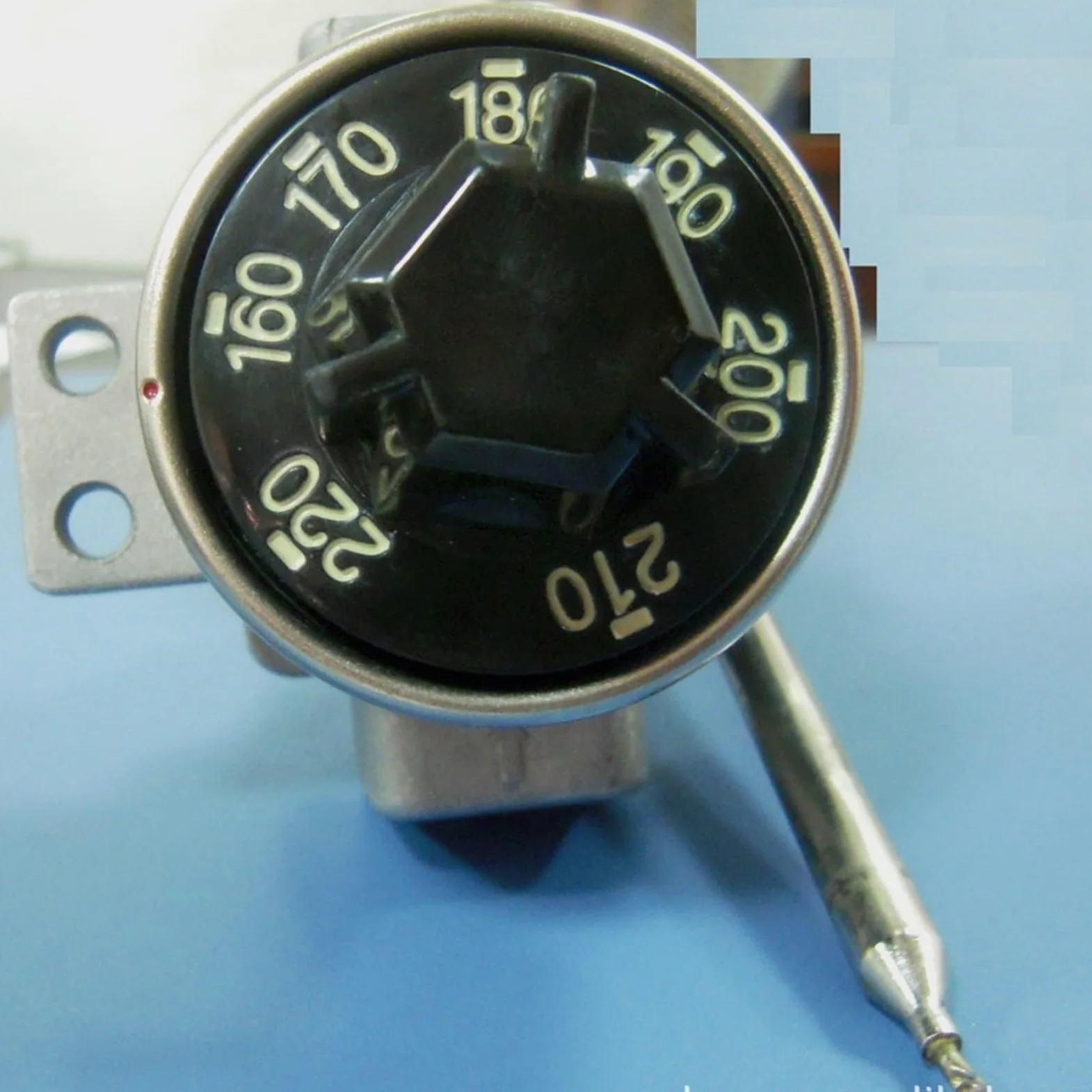 Válvula de gas ajustable, válvula de mariposa de acero inoxidable de alta presión para electrodomésticos de cocina con control de temperatura 100C a 220C Diseño de flujo unidireccional