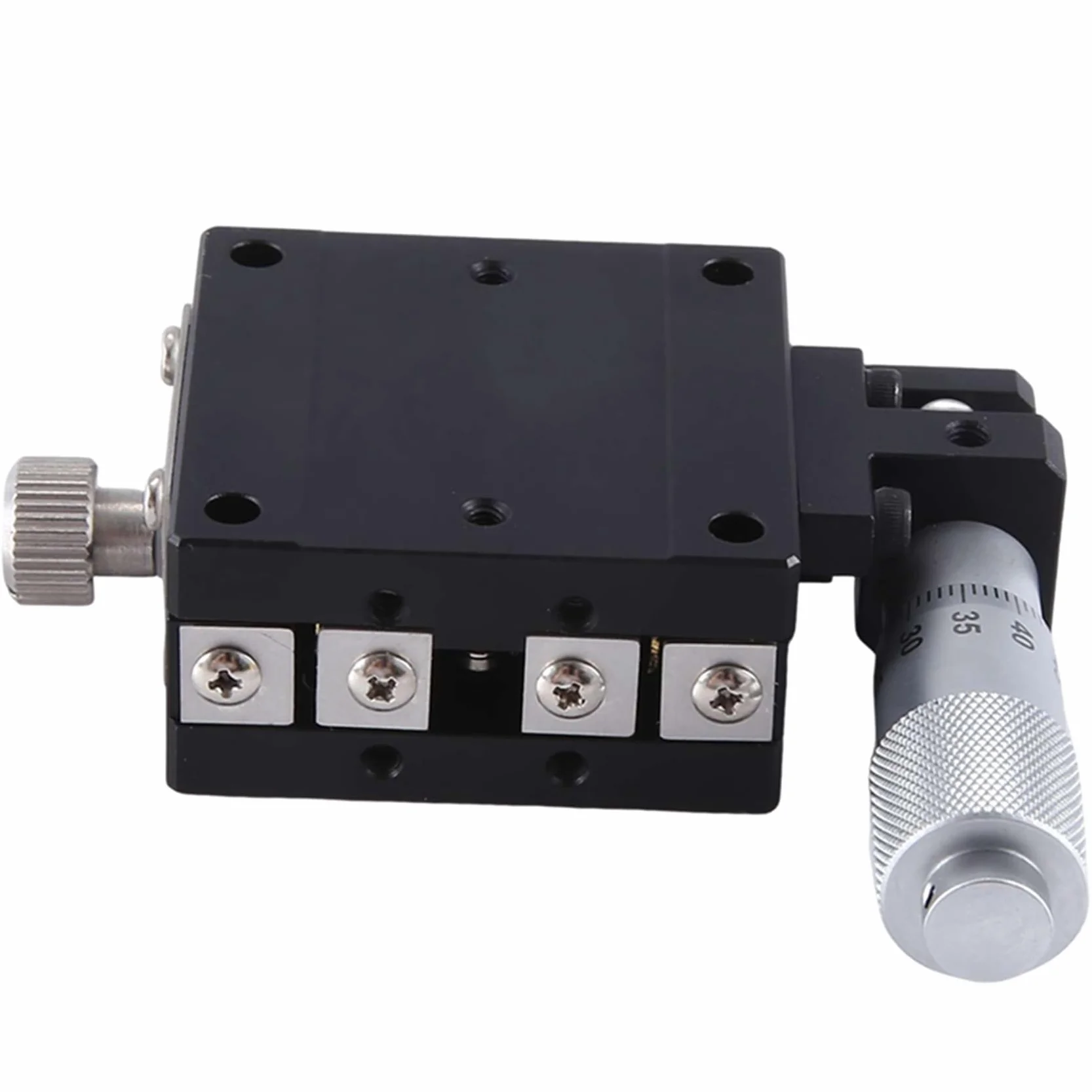 Plataforma Deslizante Manual 40x40 mm Micrómetro Riel Guía Correa Eje X (LGX40-L)