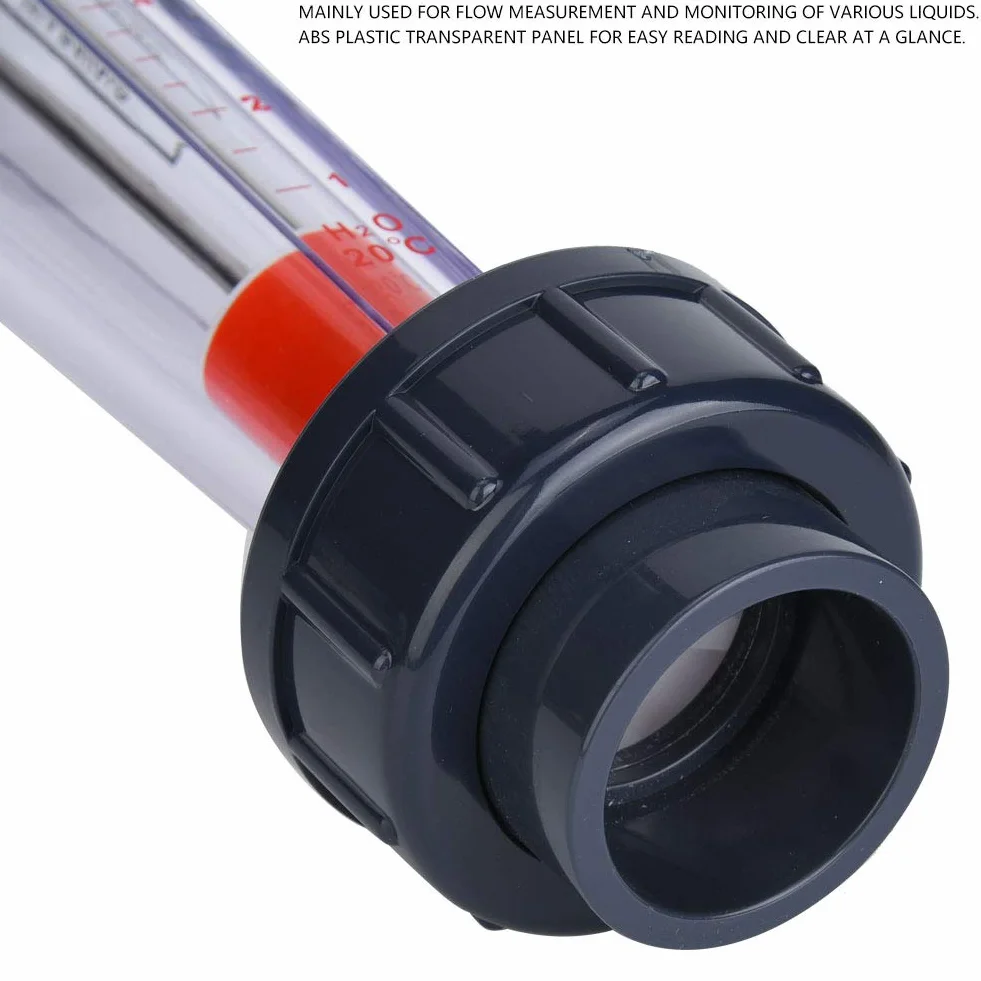 Medidor de Flujo LZS-32(D), Precisión 4%, ABS, 1-10m³/H, 290x70x70mm