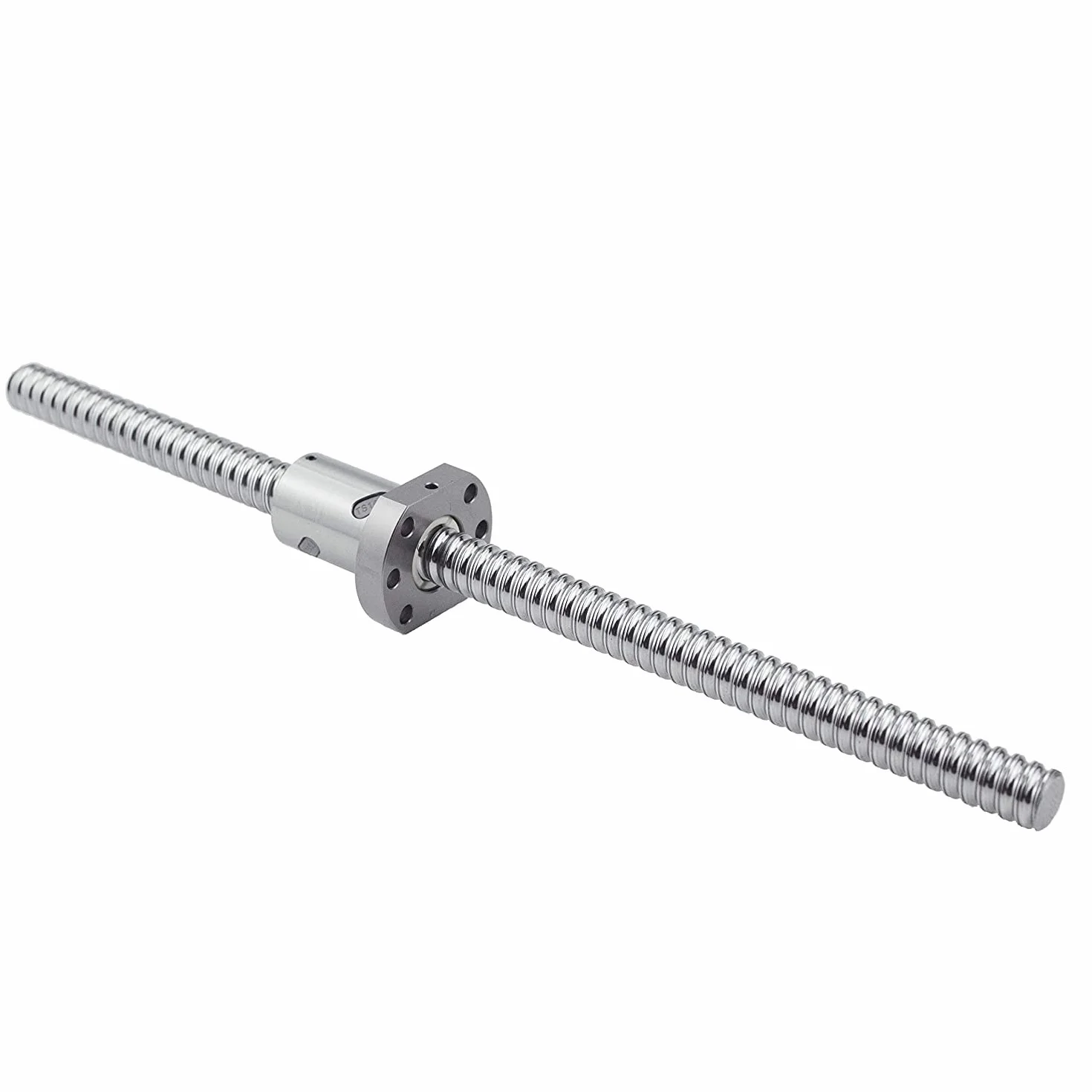 Husillo de Bolas con Tuerca SFU1605 RM1605 Longitud de 950mm Diam 16mm sin Extremo Mecanizado Ball Screws with Nut, Longitud de Approx 37.4 inch/ 950mm