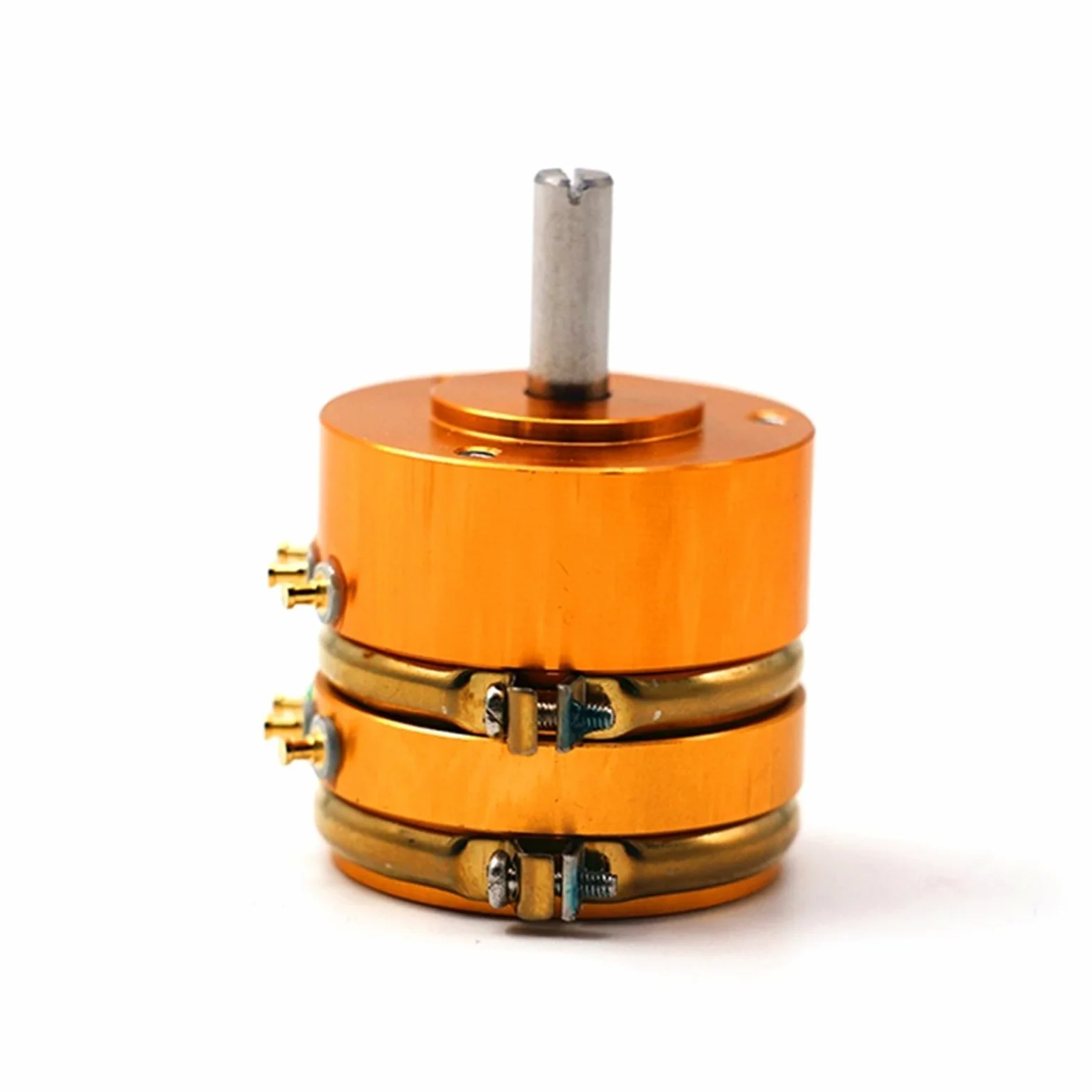 Potenciómetro de plástico conductor de doble posición 2WDD35D4 2K, 4k, 10k, 20k, 0,1%